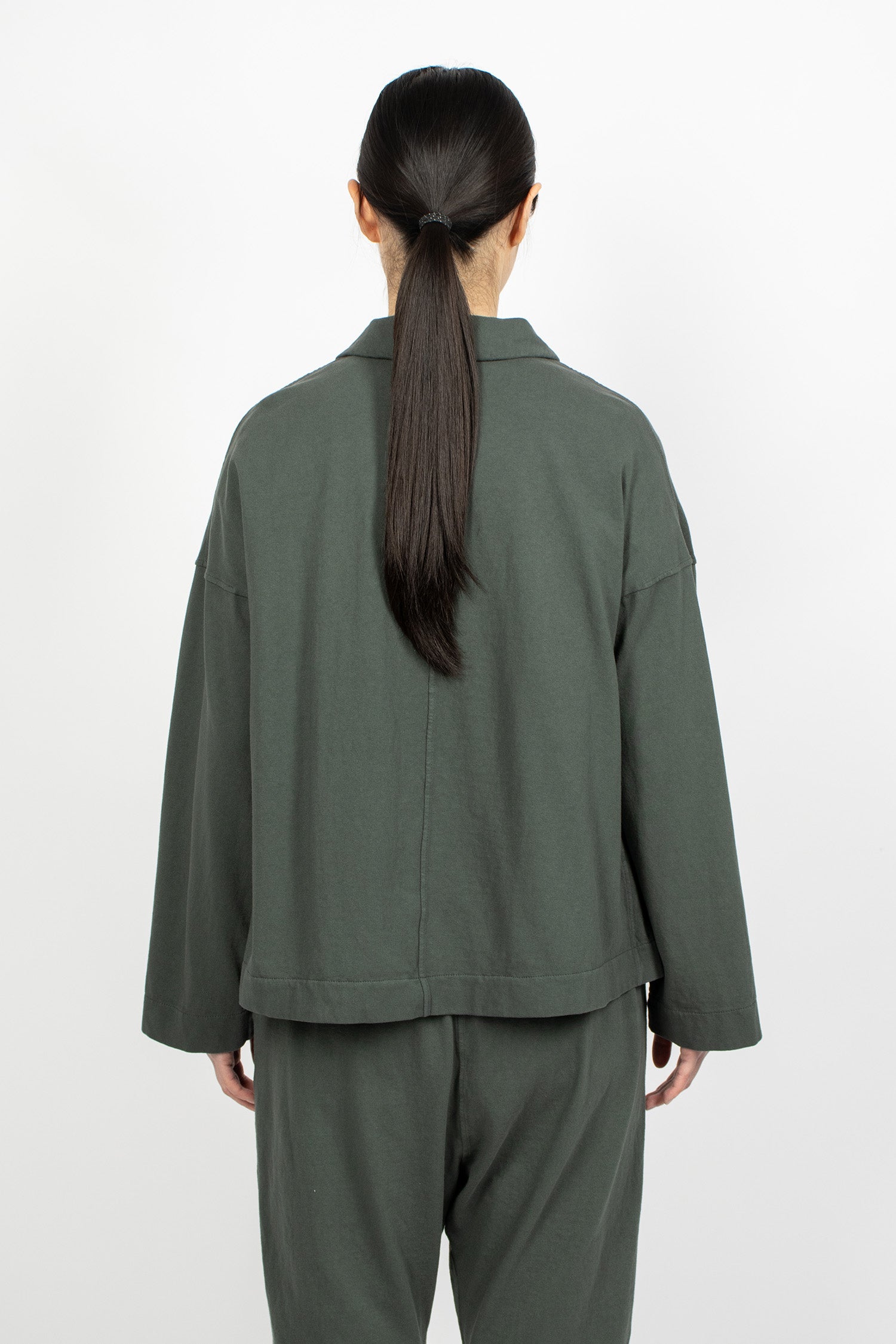 4273 Loose Blazer HC Thyme
