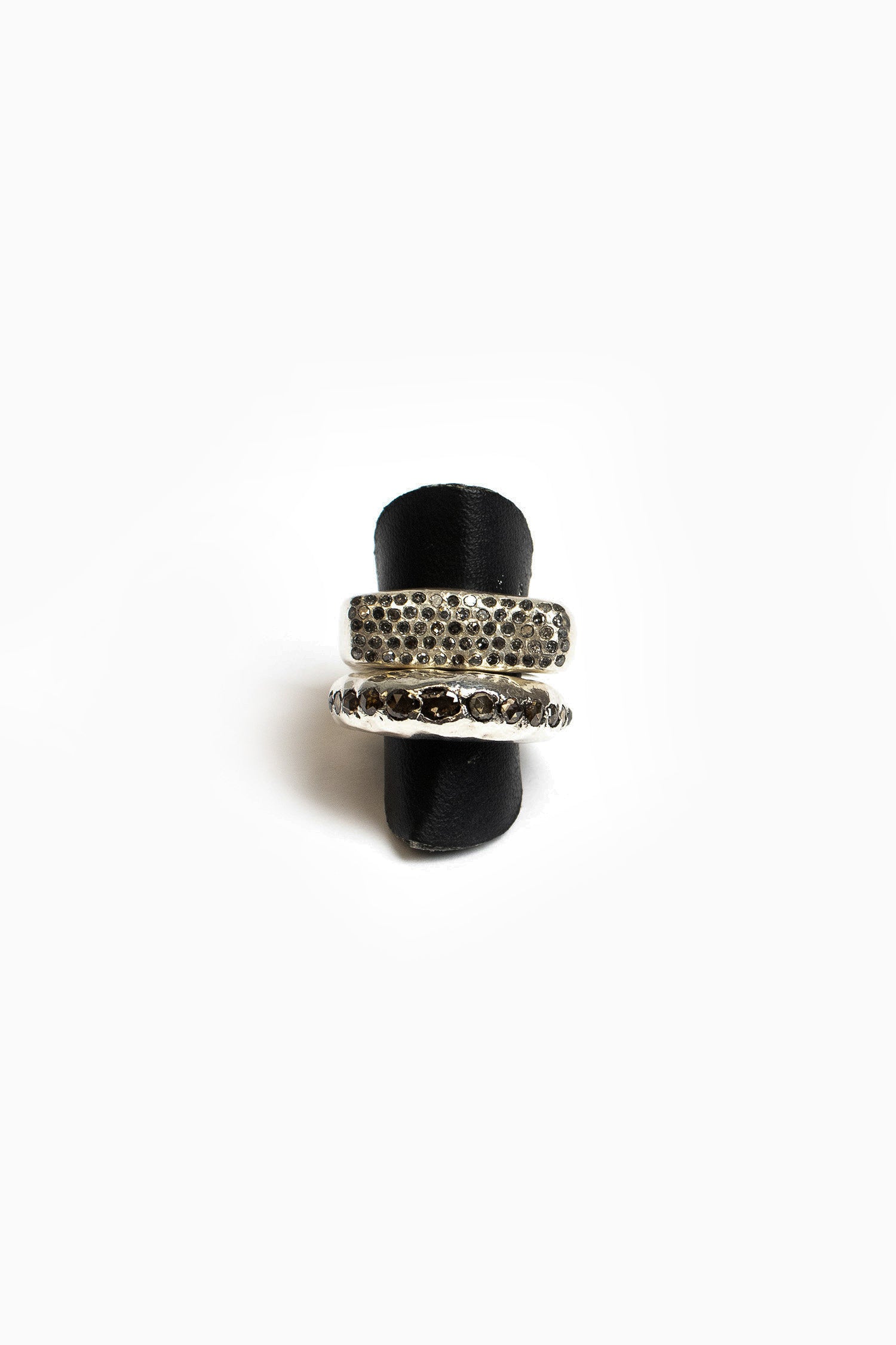 Sola 3 Sterling Silver Icy Diamond Ring