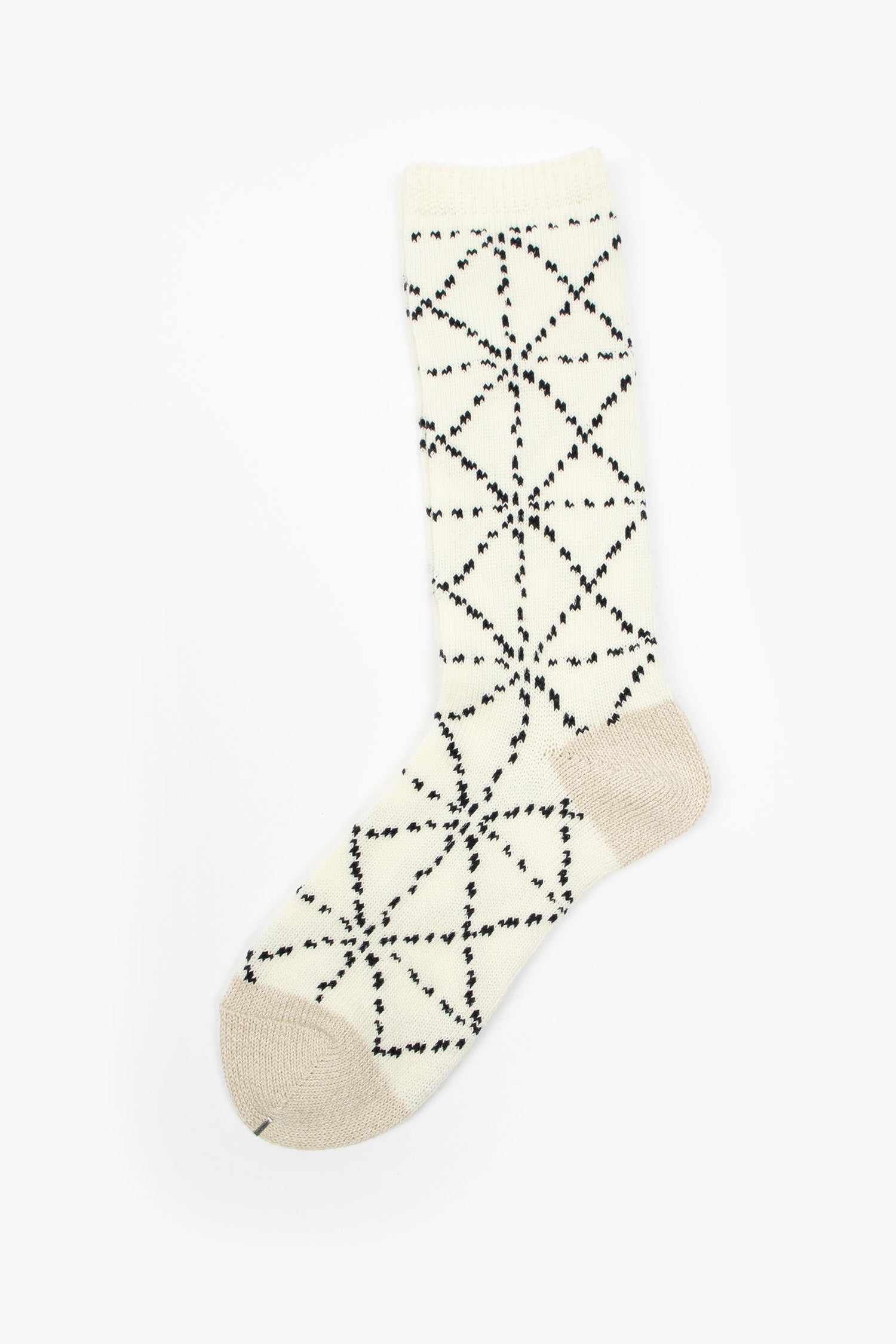 84 Yarns Sashiko Socks Ecru