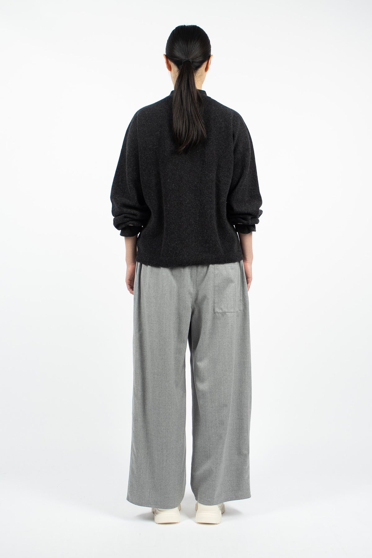 Preston Pants Silver Melange