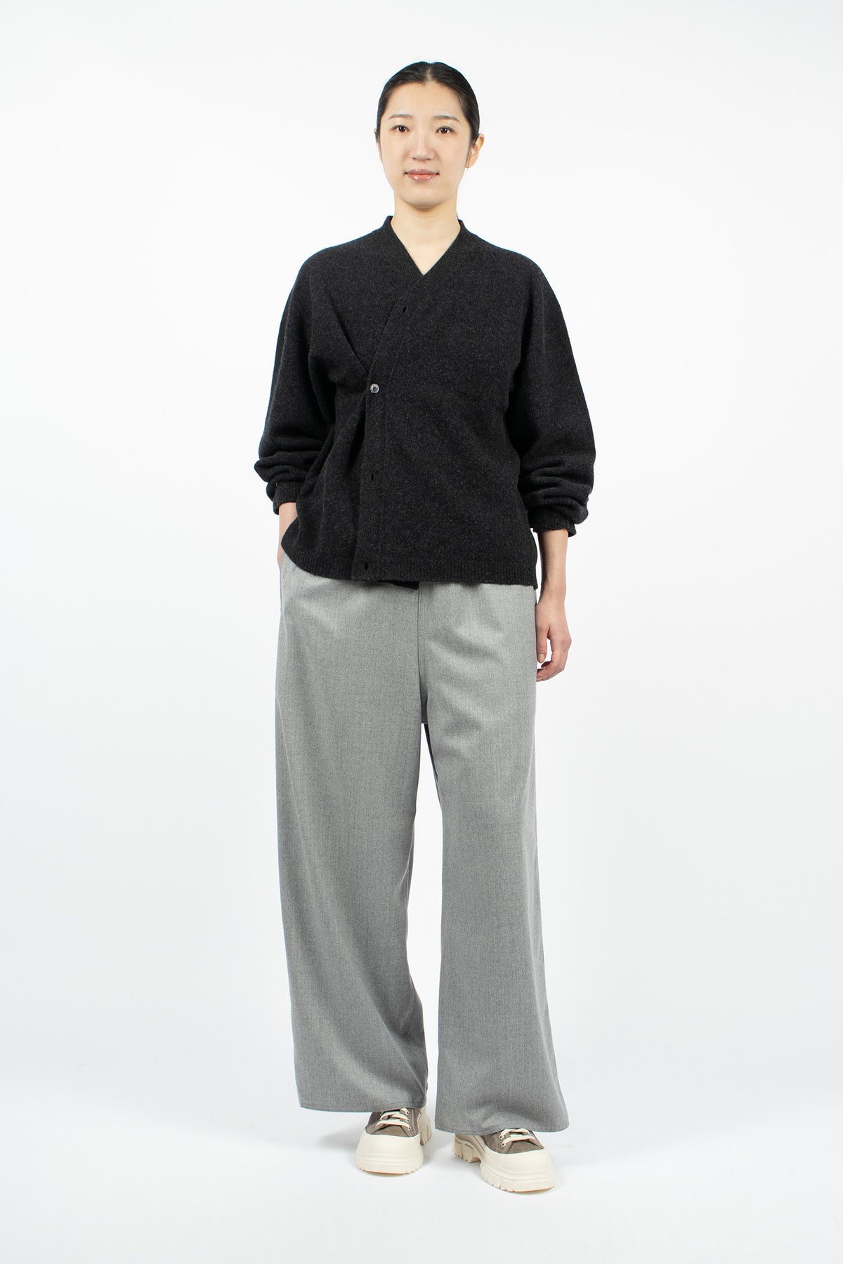 Preston Pants Silver Melange