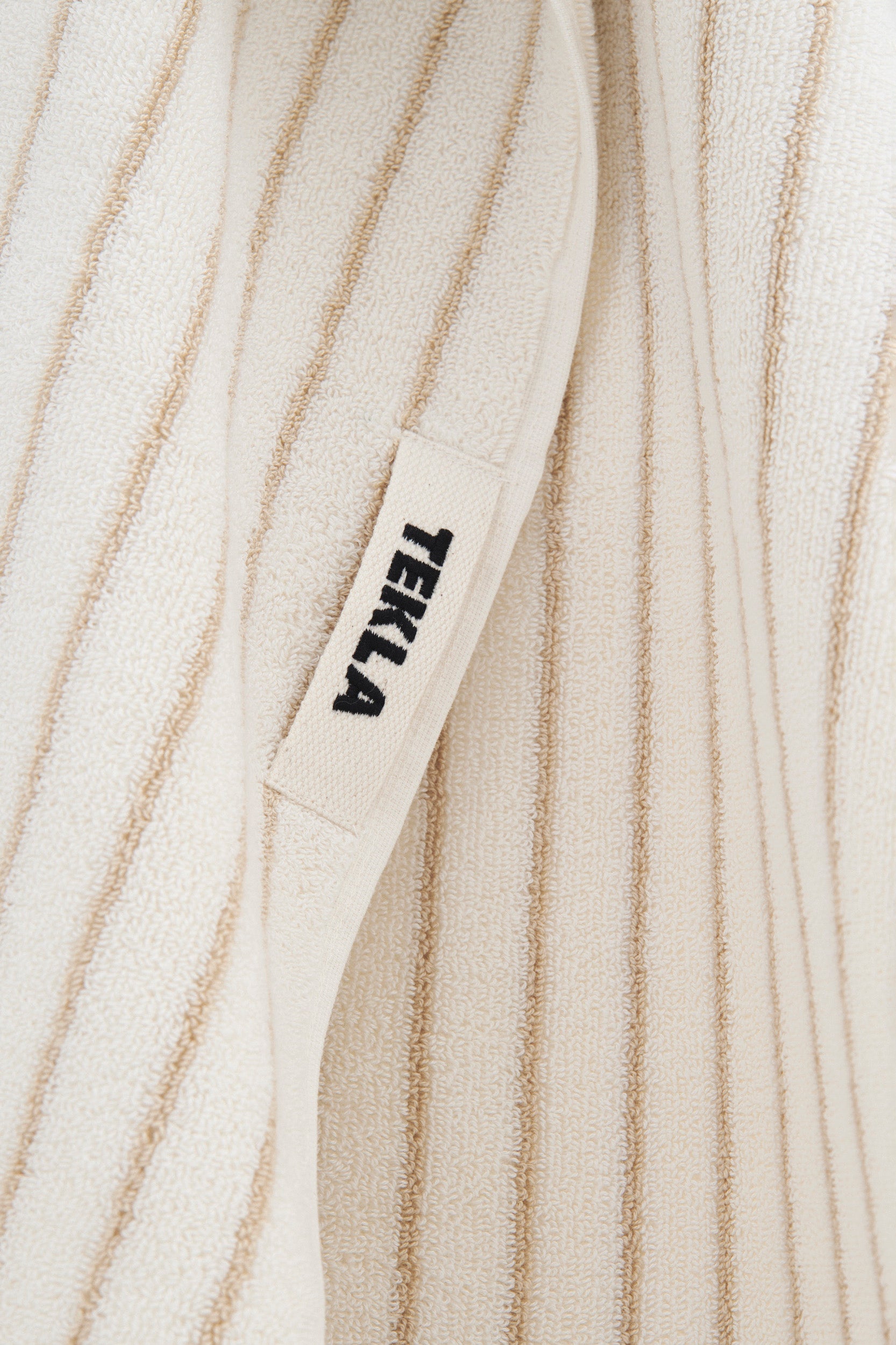 Terry Washcloth Sienna Stripe