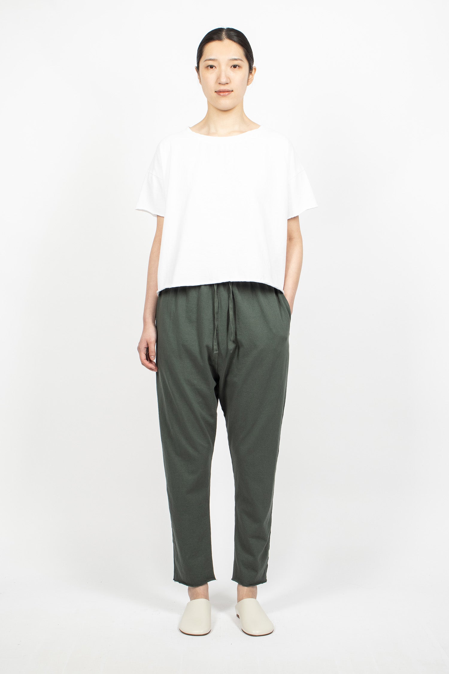 U2363 Pantalone New Basic HC Thyme