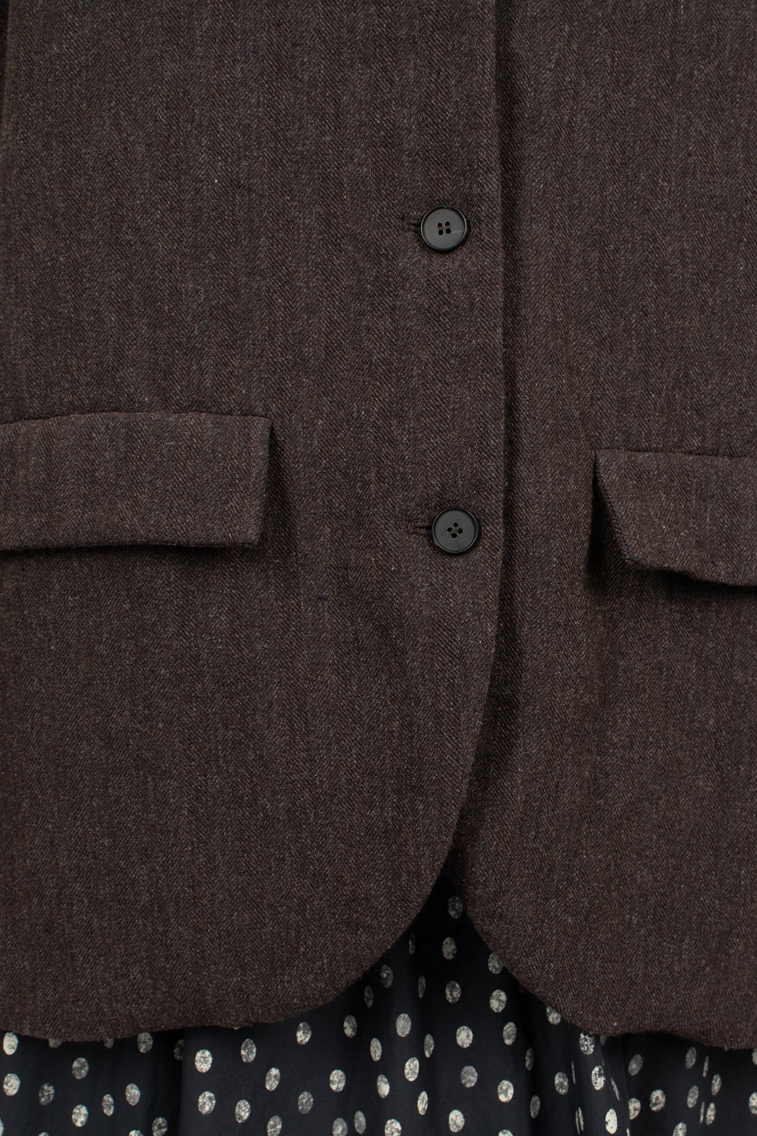 Bella Jacket Brown Navy