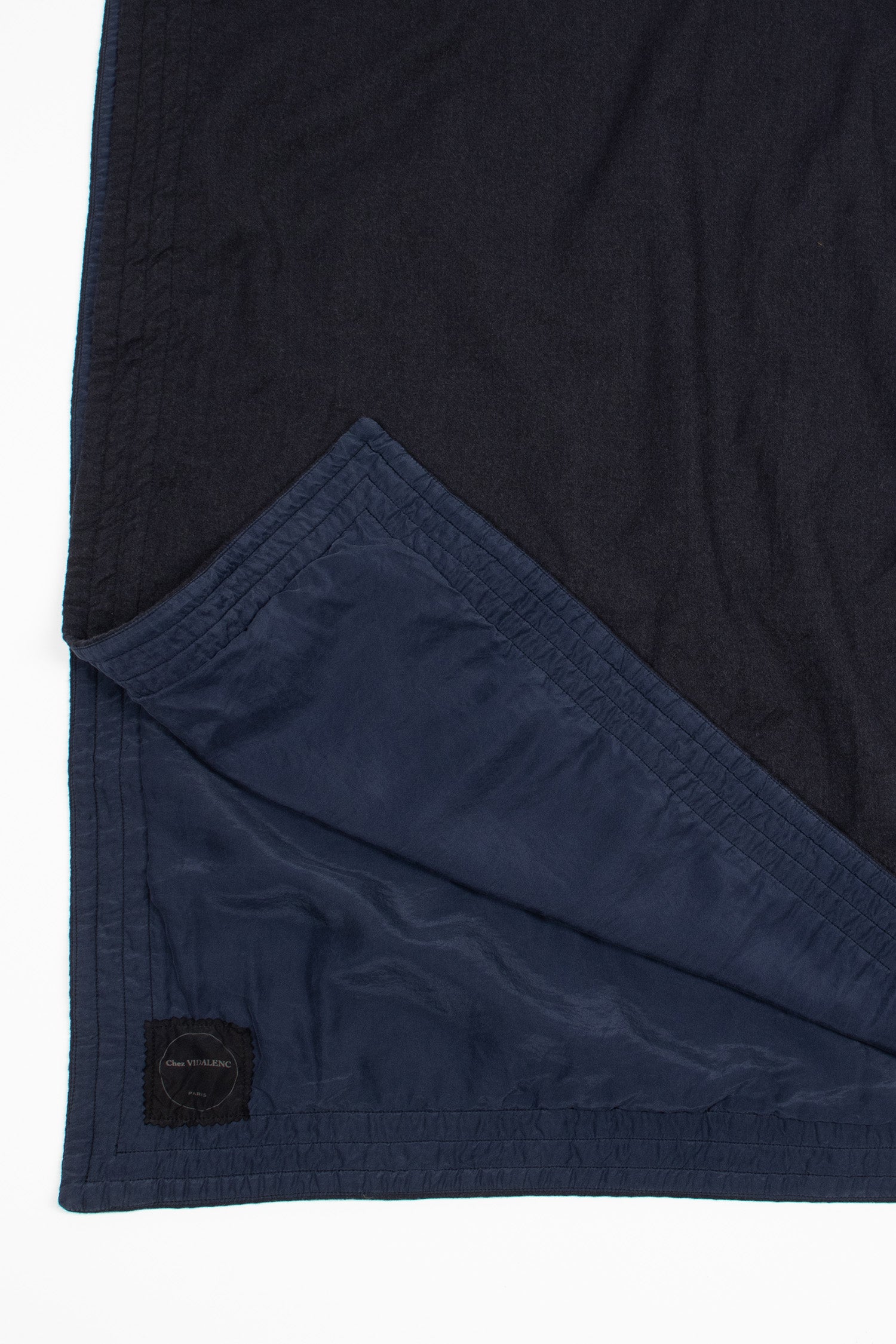Bella Double Faced Scarf Navy/Blue