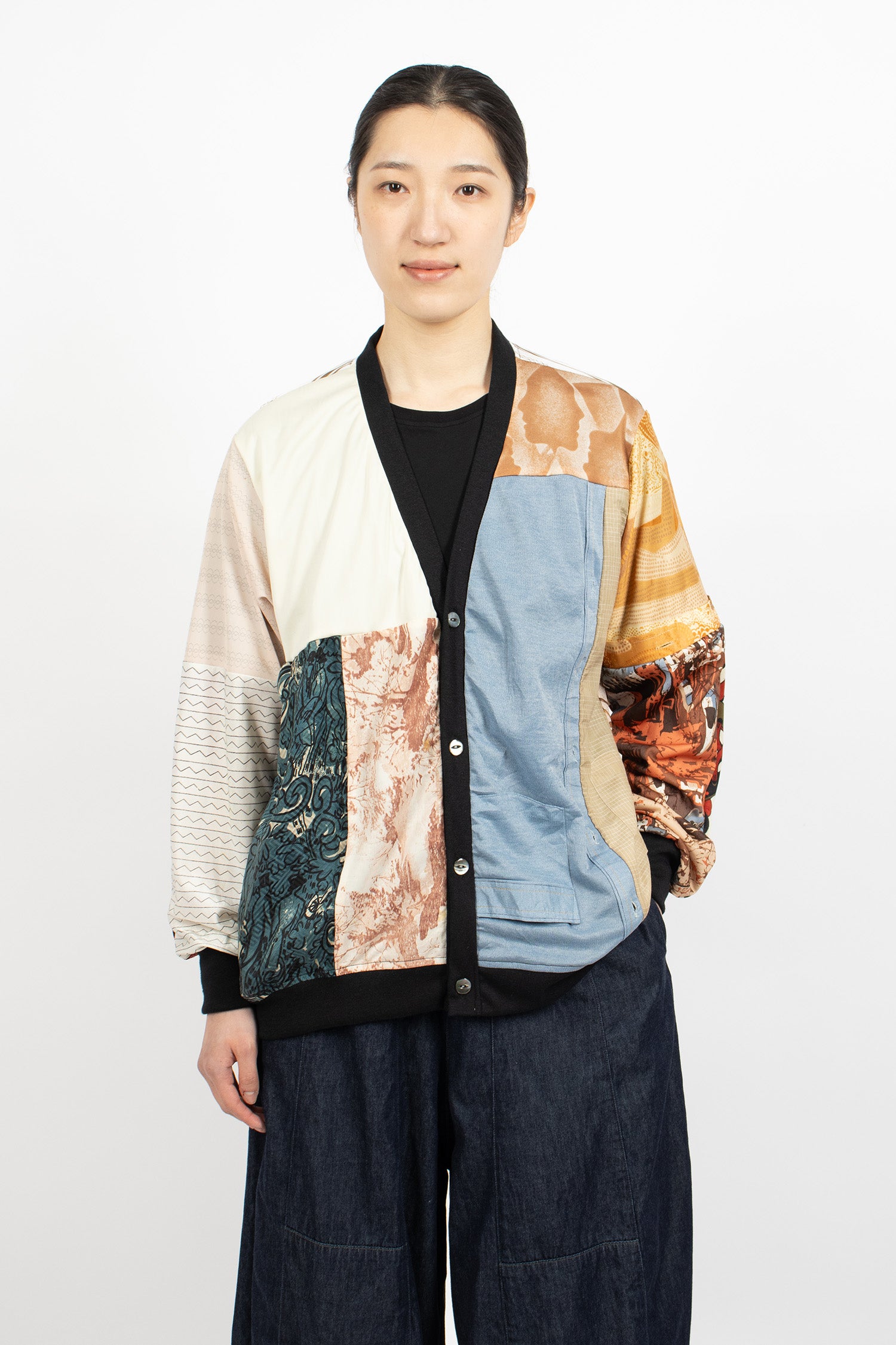 Rebuild Poly Cardigan Assorted 2