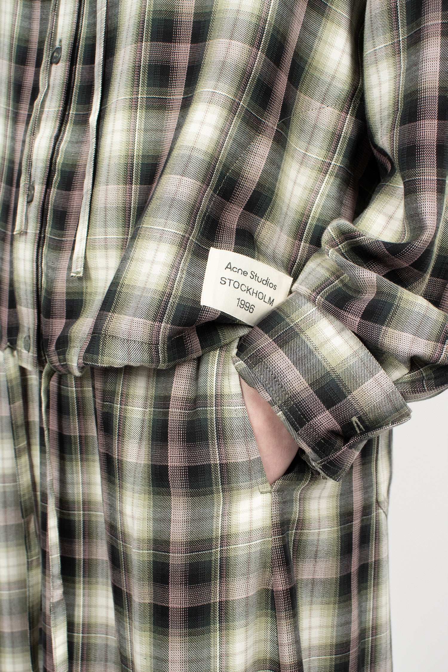 Hooded Overshirt Black/Green