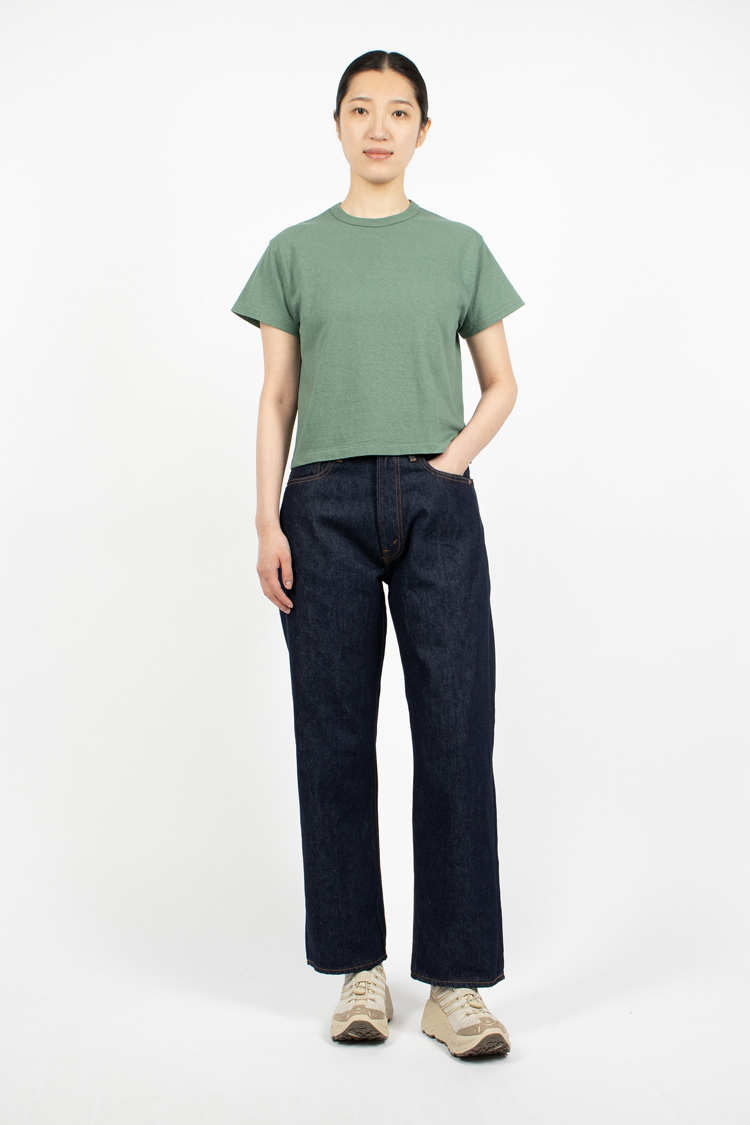 Hi'Aka SS T-Shirt Sagebrush Green