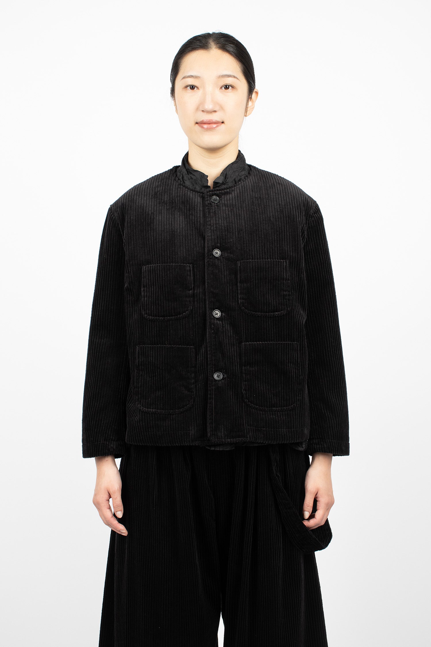 CN Jacket Black Corduroy