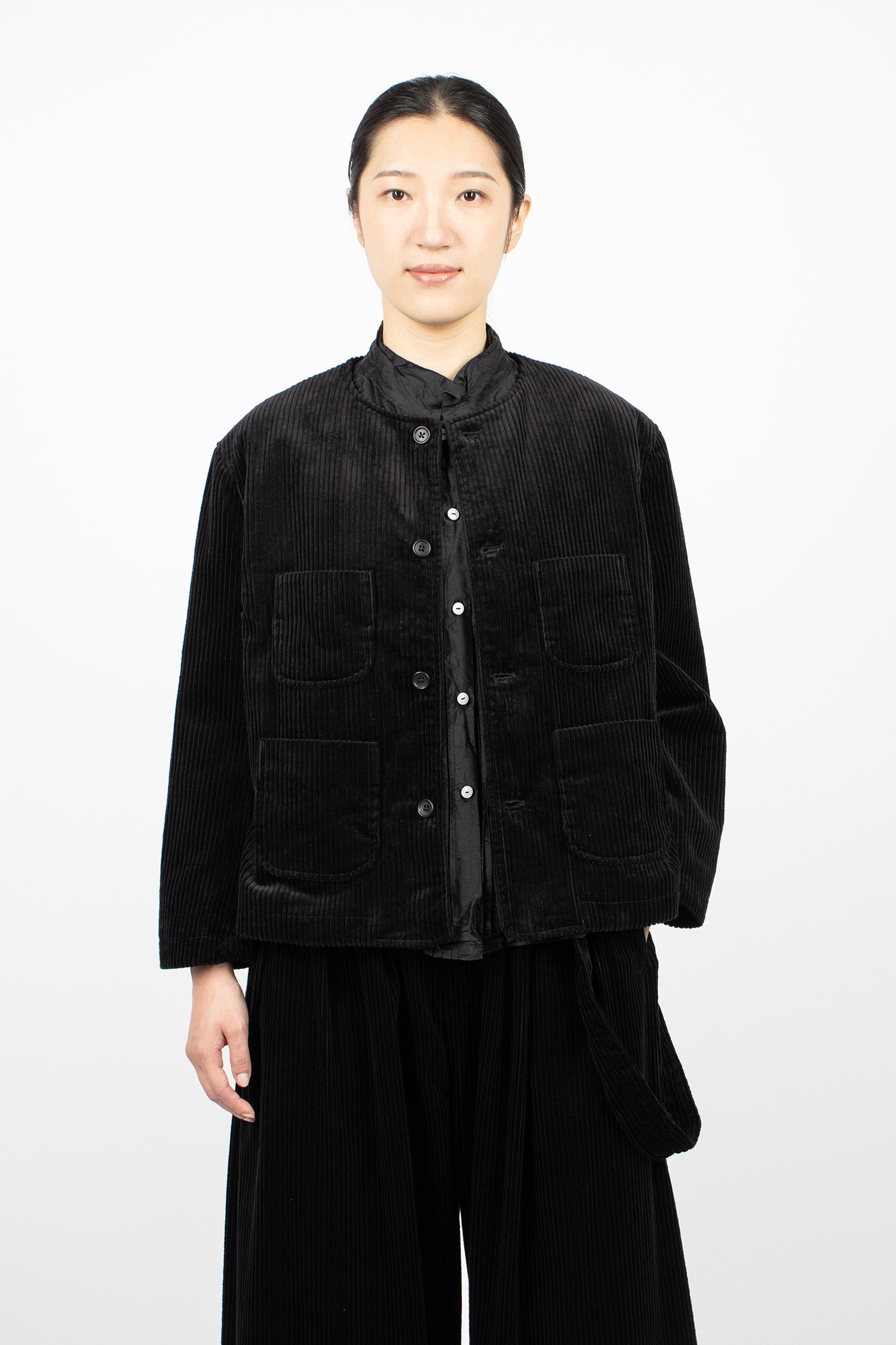 CN Jacket Black Corduroy