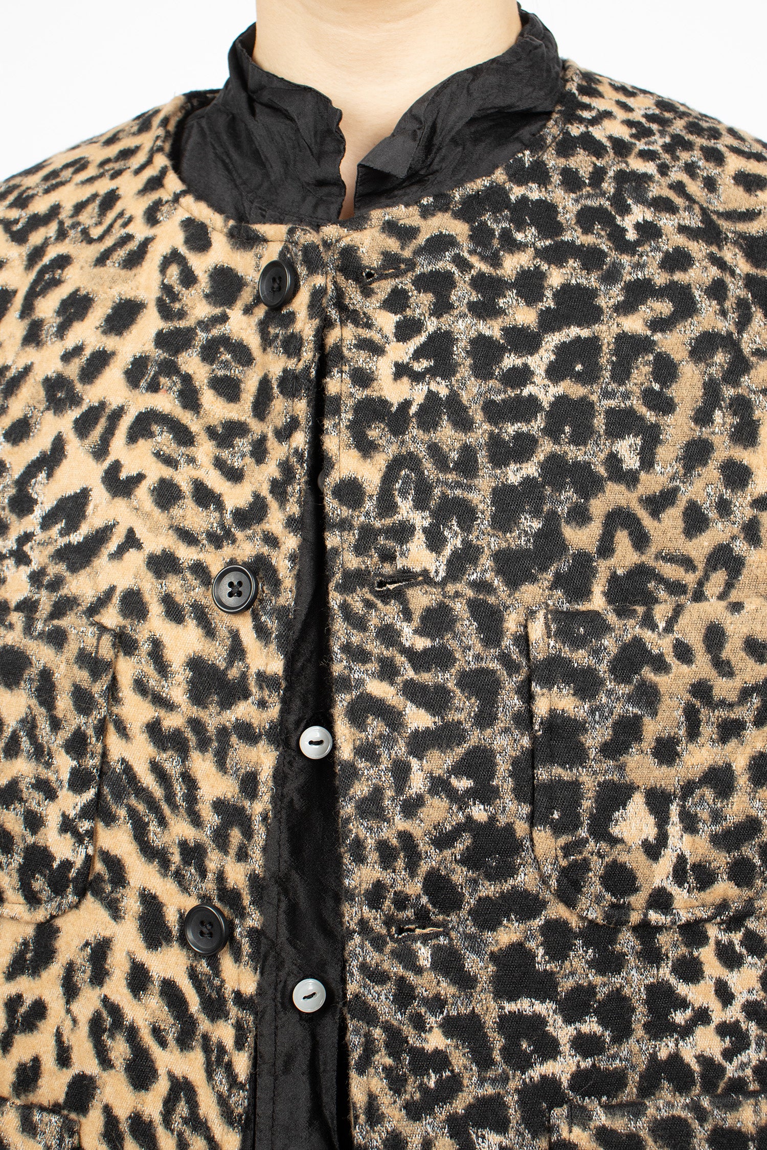 CN Jacket Leopard Jacquard