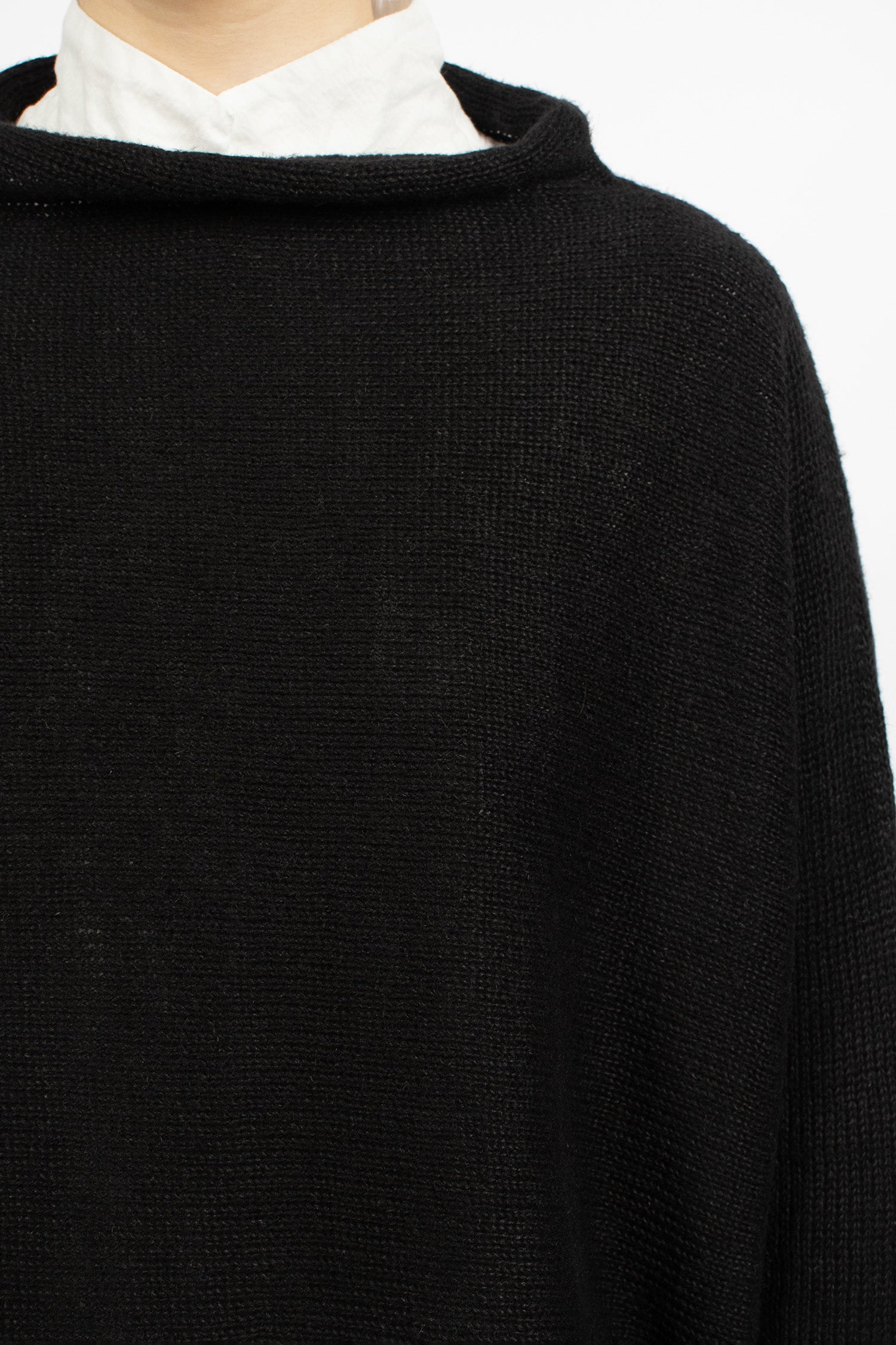Hazel Linen Jumper Black