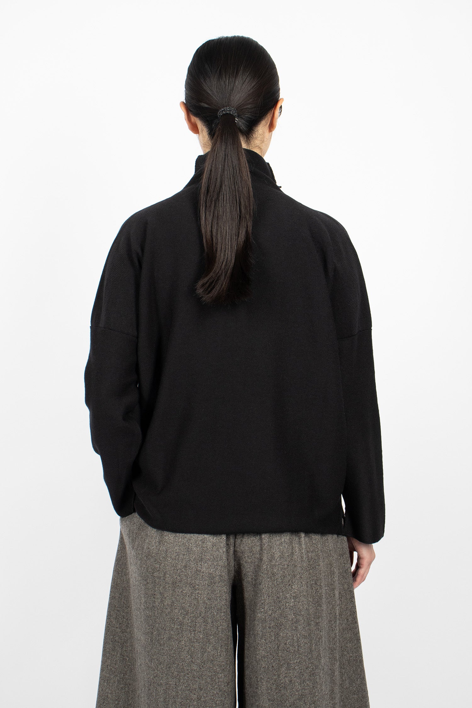 Lupetto High Neck Sweater 8 Black