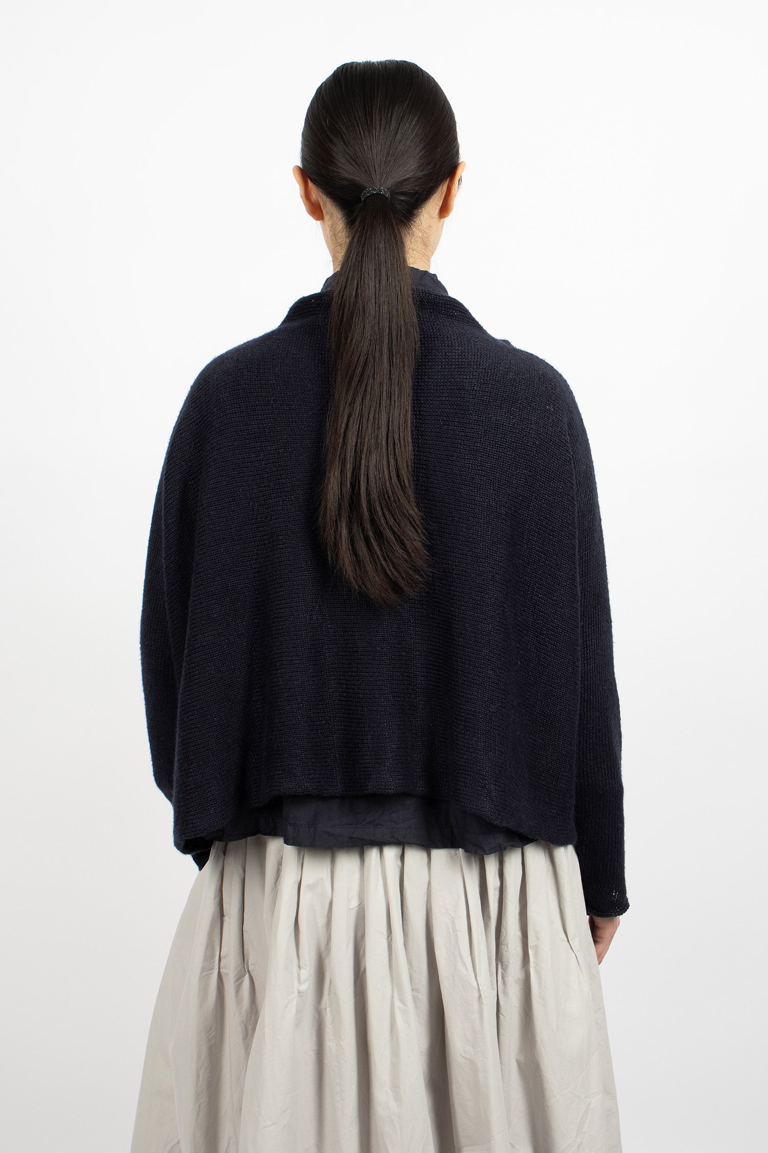 Hazel Linen Jumper Navy