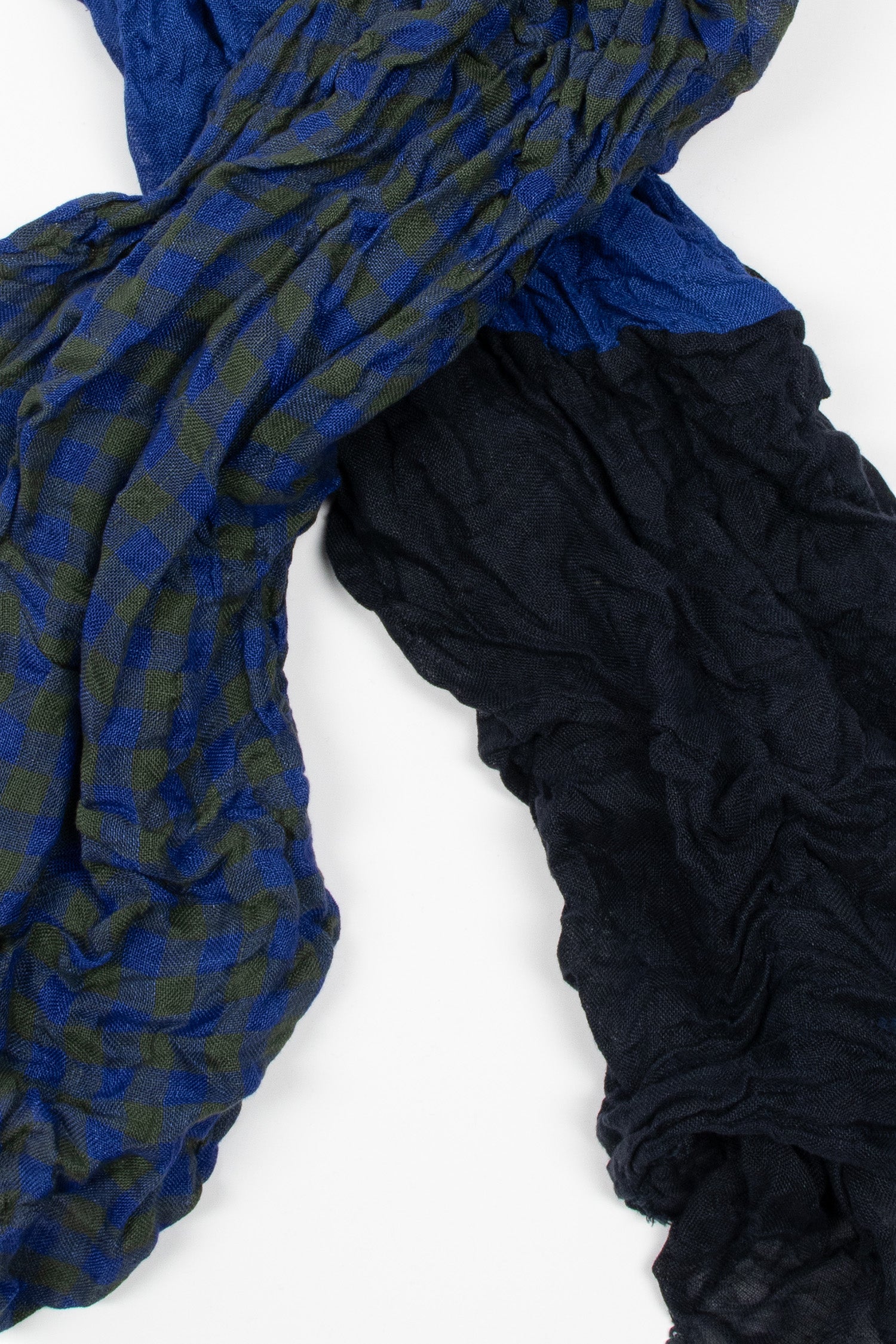 Hawaii Washed Shawl Blue Mix