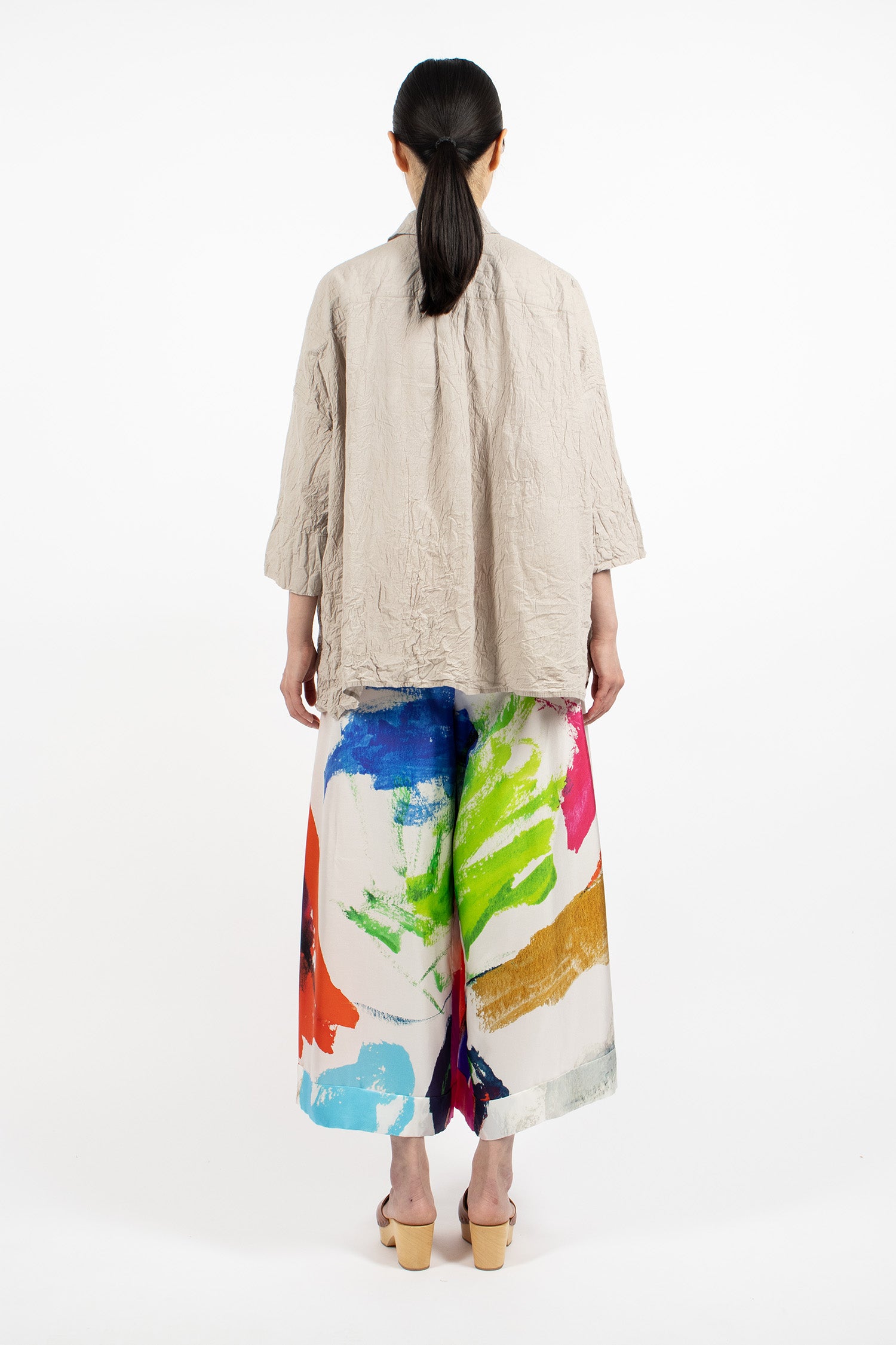 Tognon Selvedge Trouser Nido Drawing