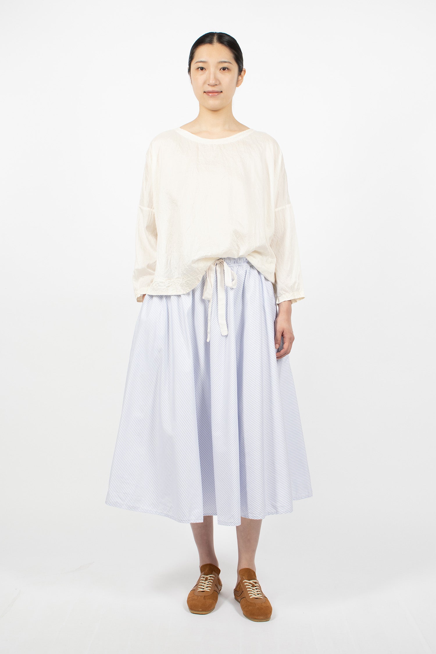 Sandy L80 Lined Skirt Stripe No.13