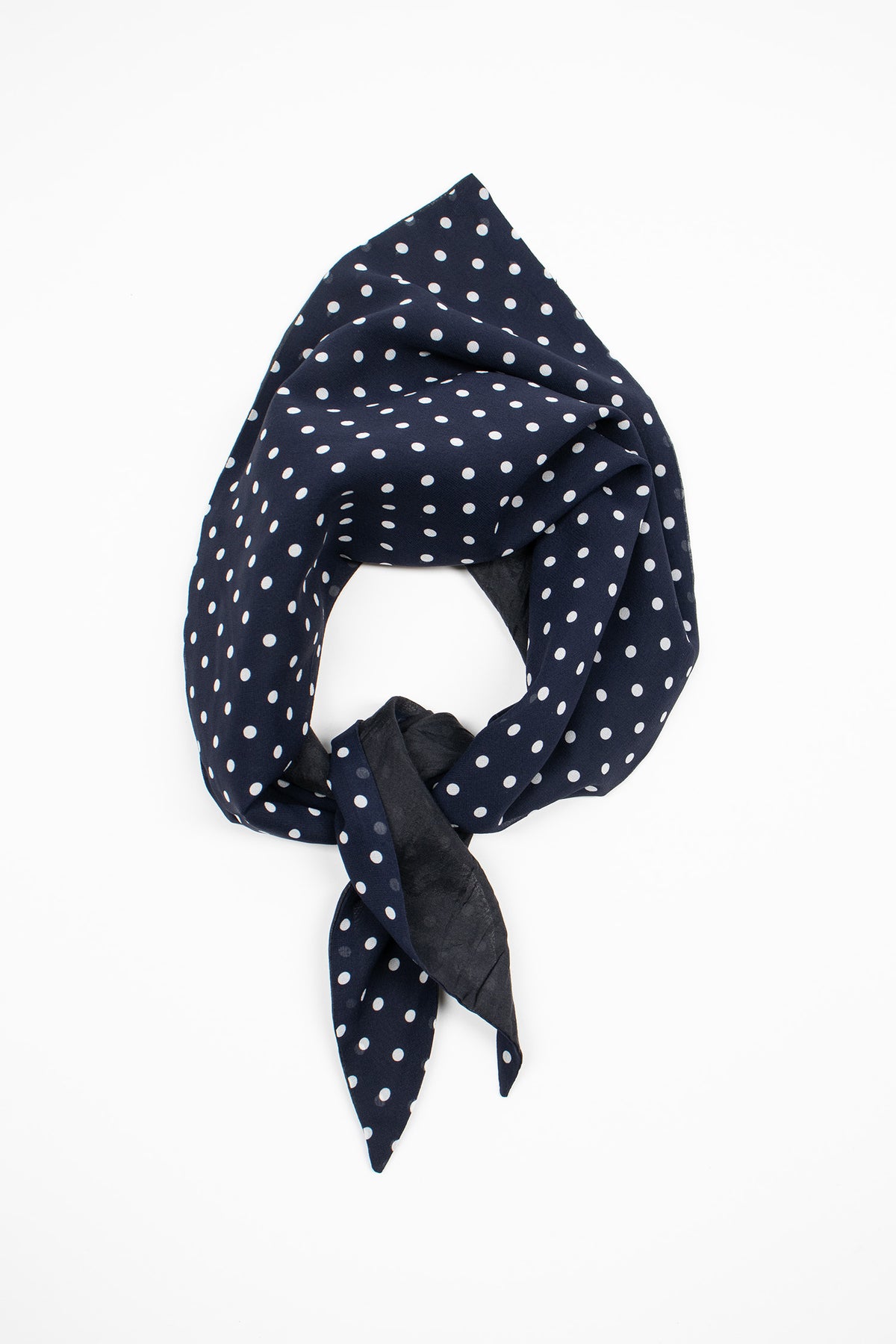 Triangle Scarf Navy