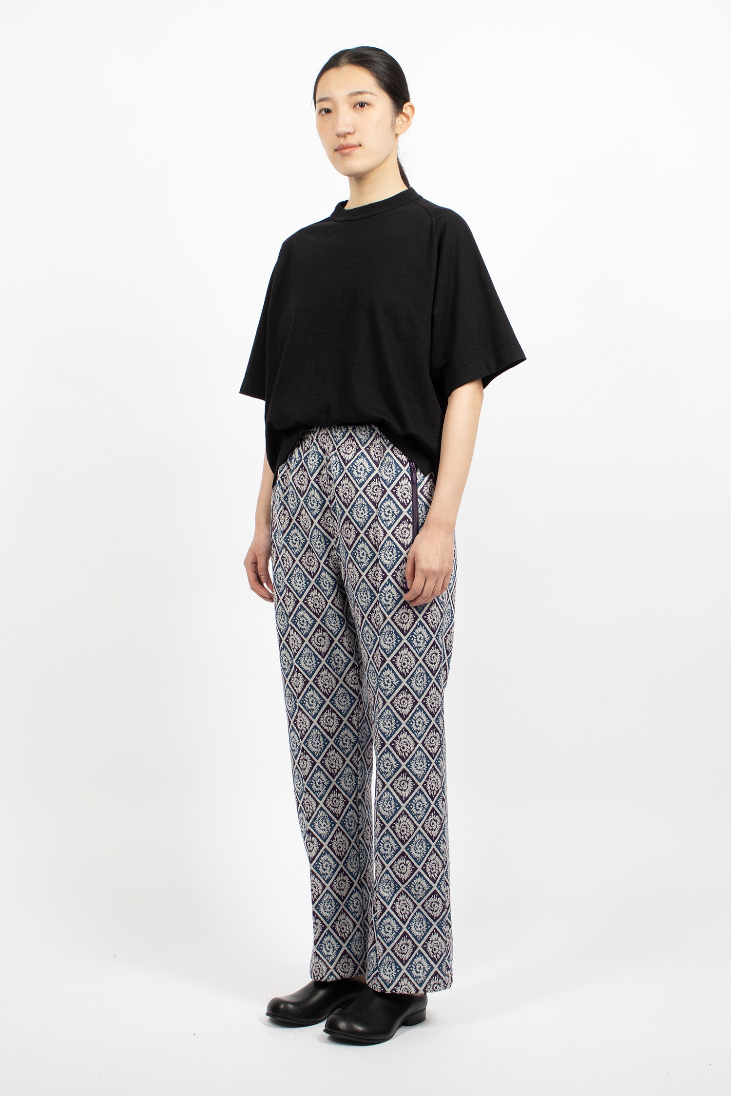 Narrow Track Pant Blue/Purple