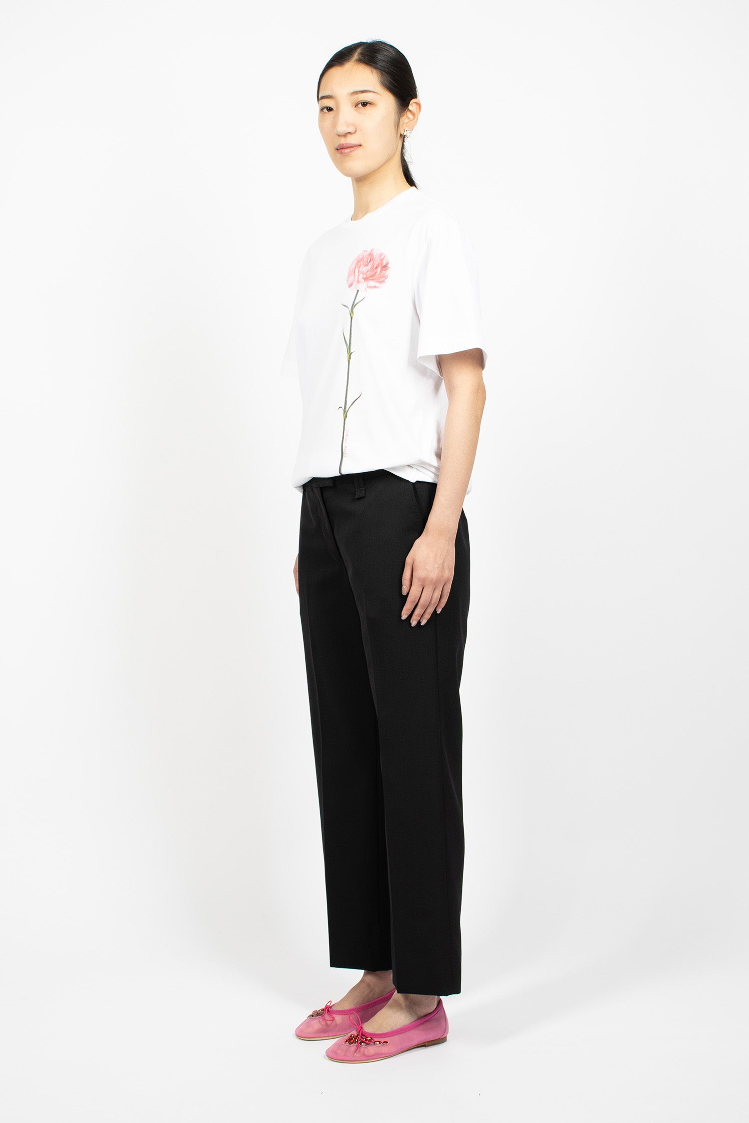Straight Leg Trouser Black