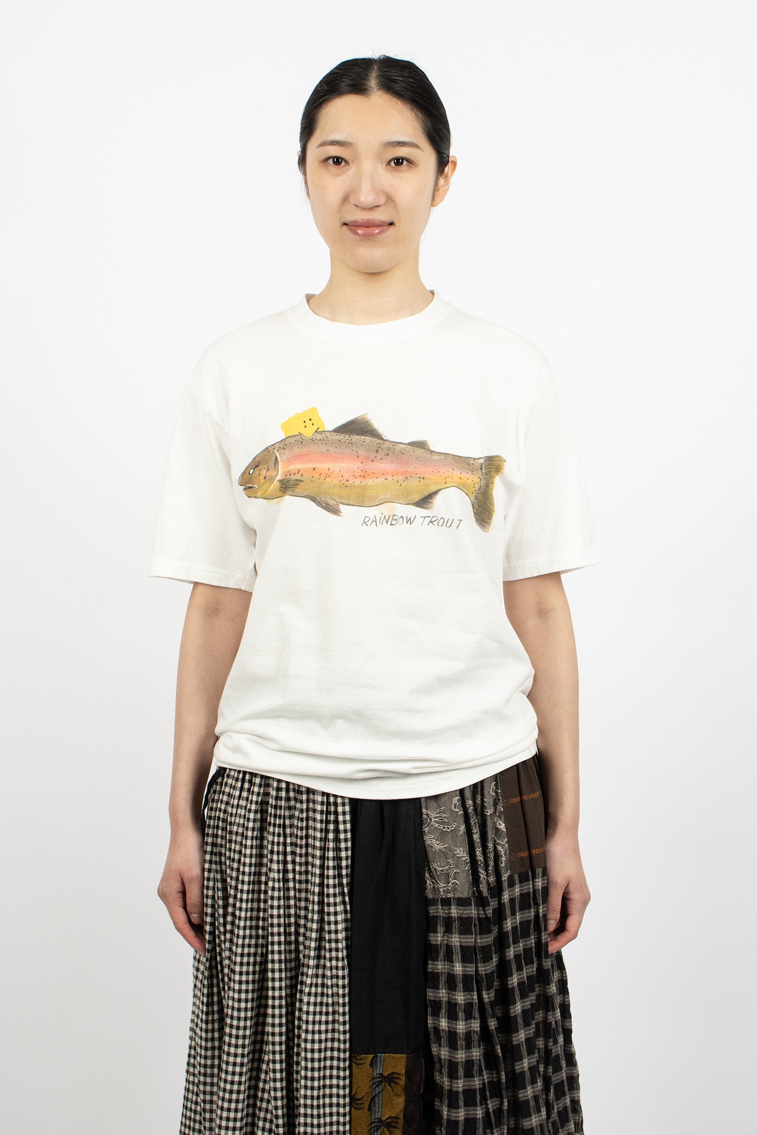 Jersey Crew T-Shirt One Trout Peckish Rainbowy