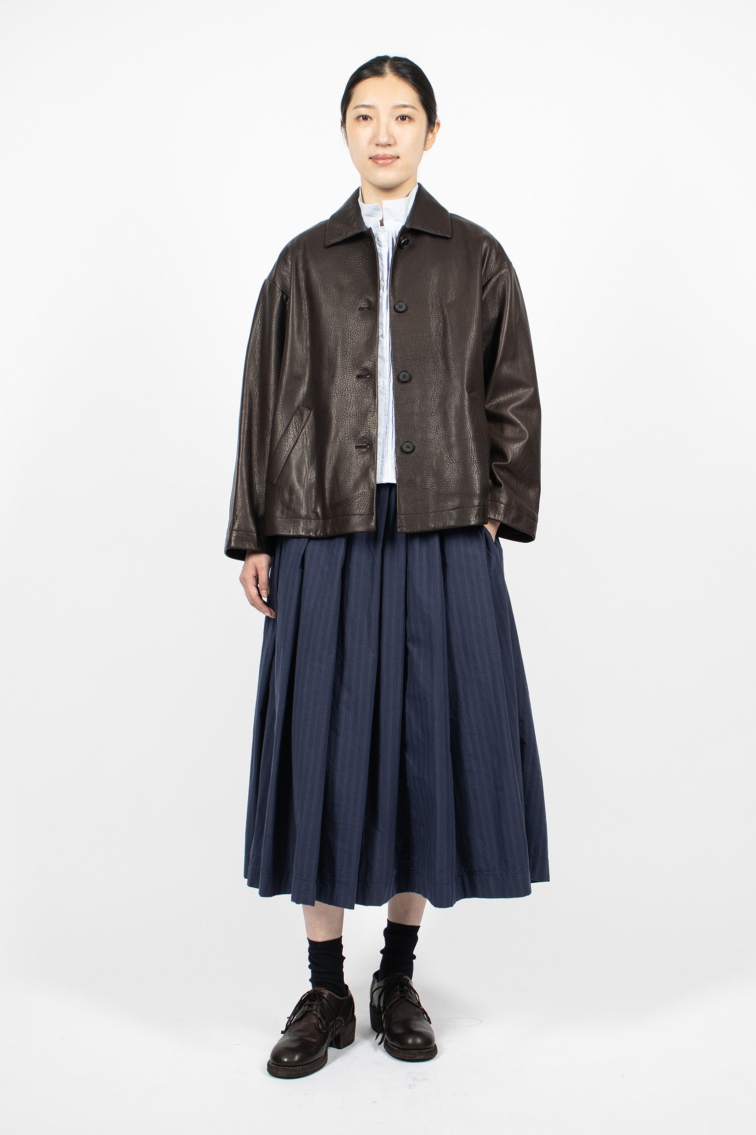 Leather Uli Jacket Brown