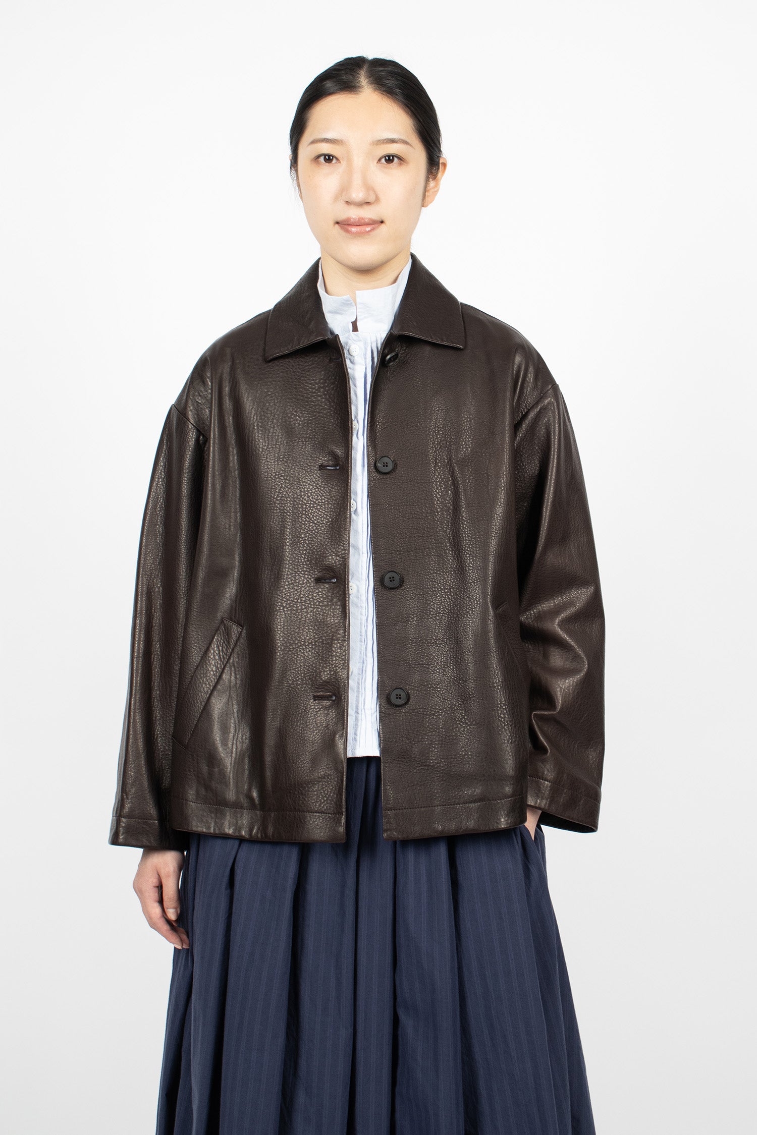 Leather Uli Jacket Brown