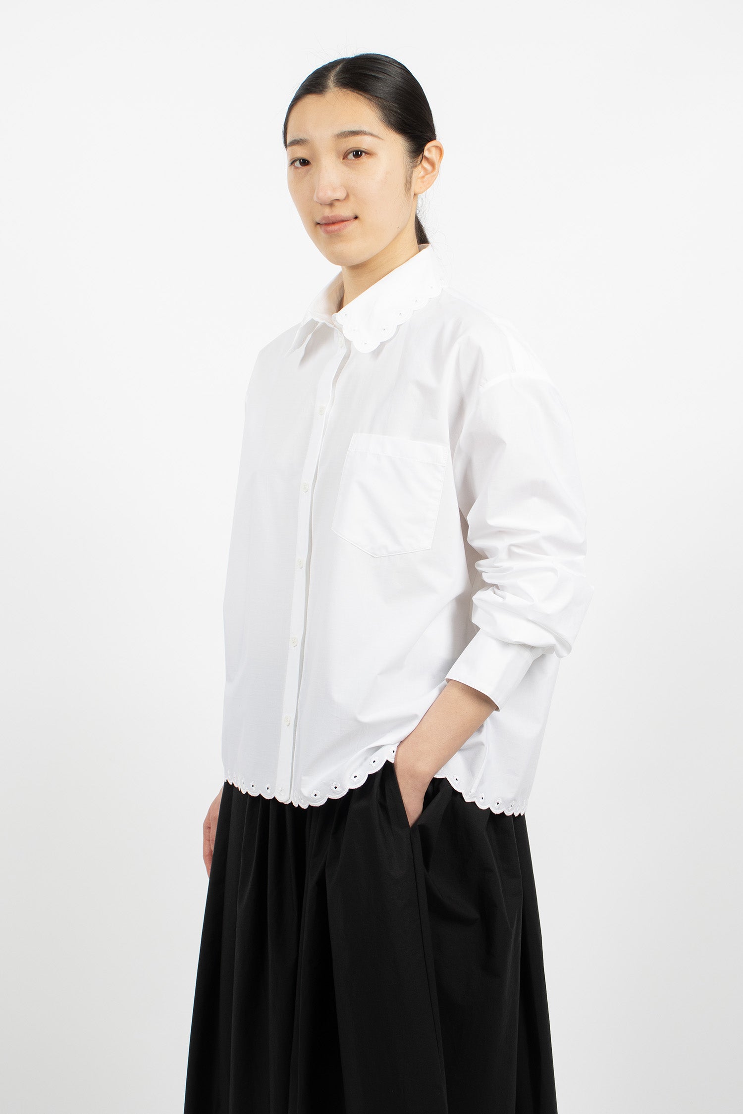 Dria Shirt White