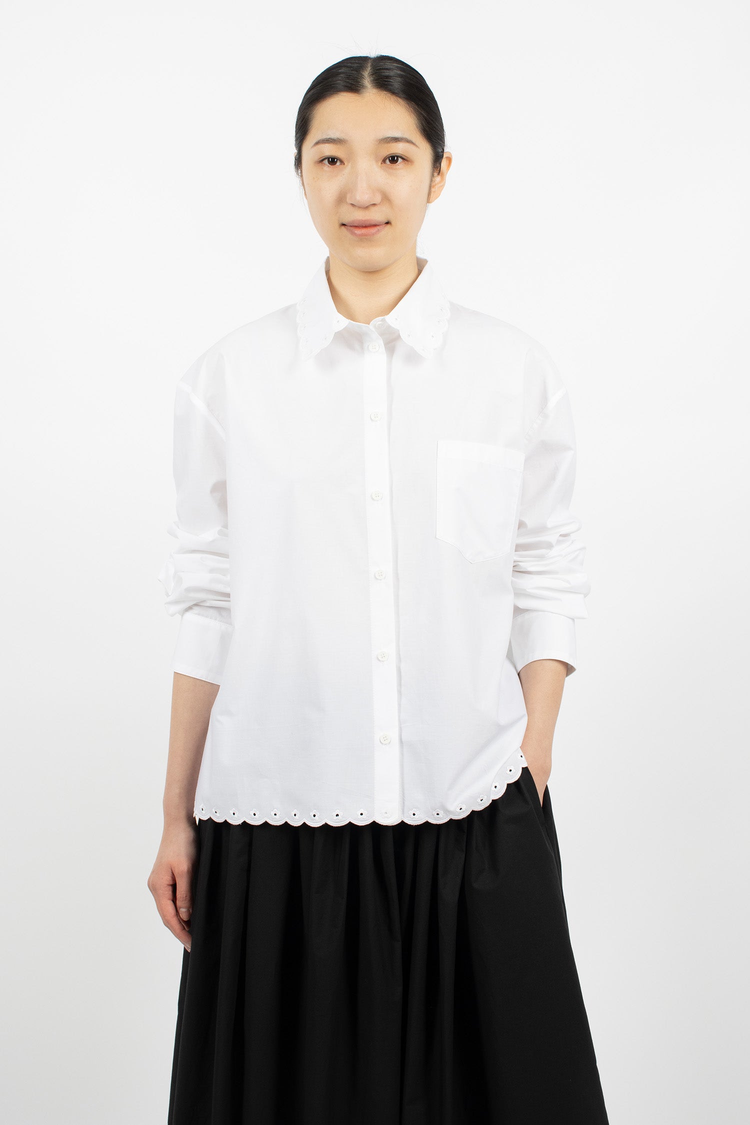 Dria Shirt White