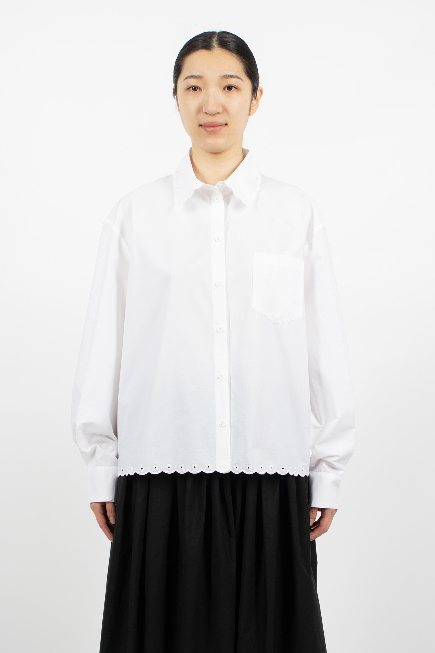 Dria Shirt White