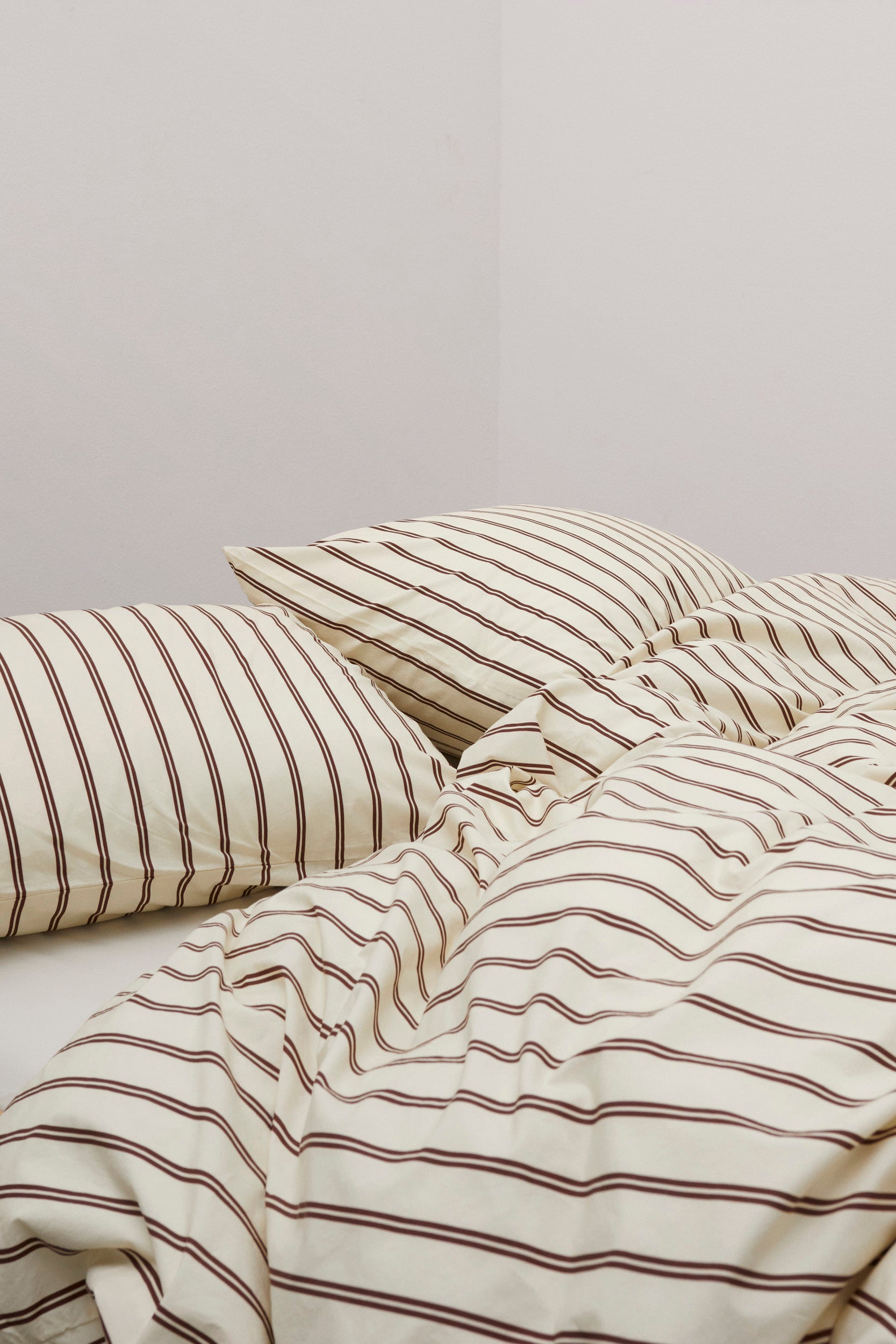 Percale Double Duvet Hopper Stripe