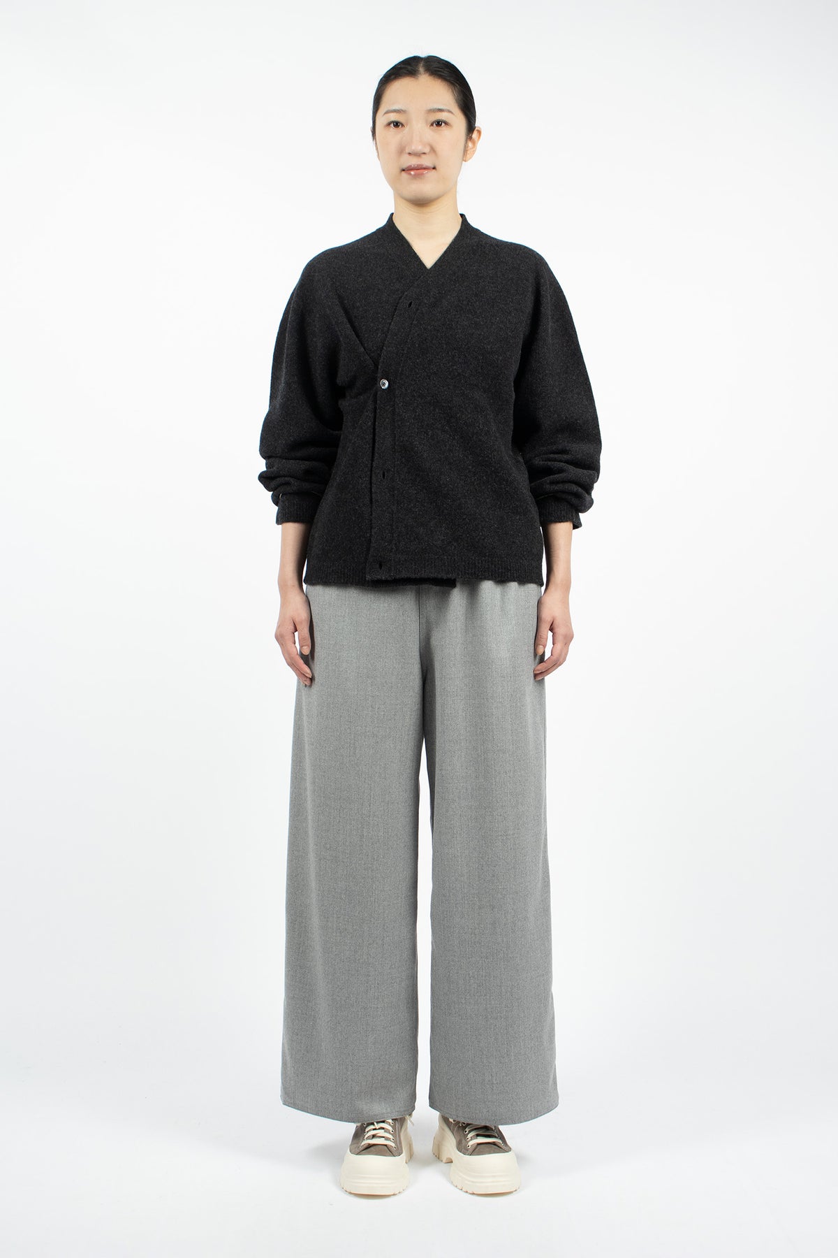 Preston Pants Silver Melange