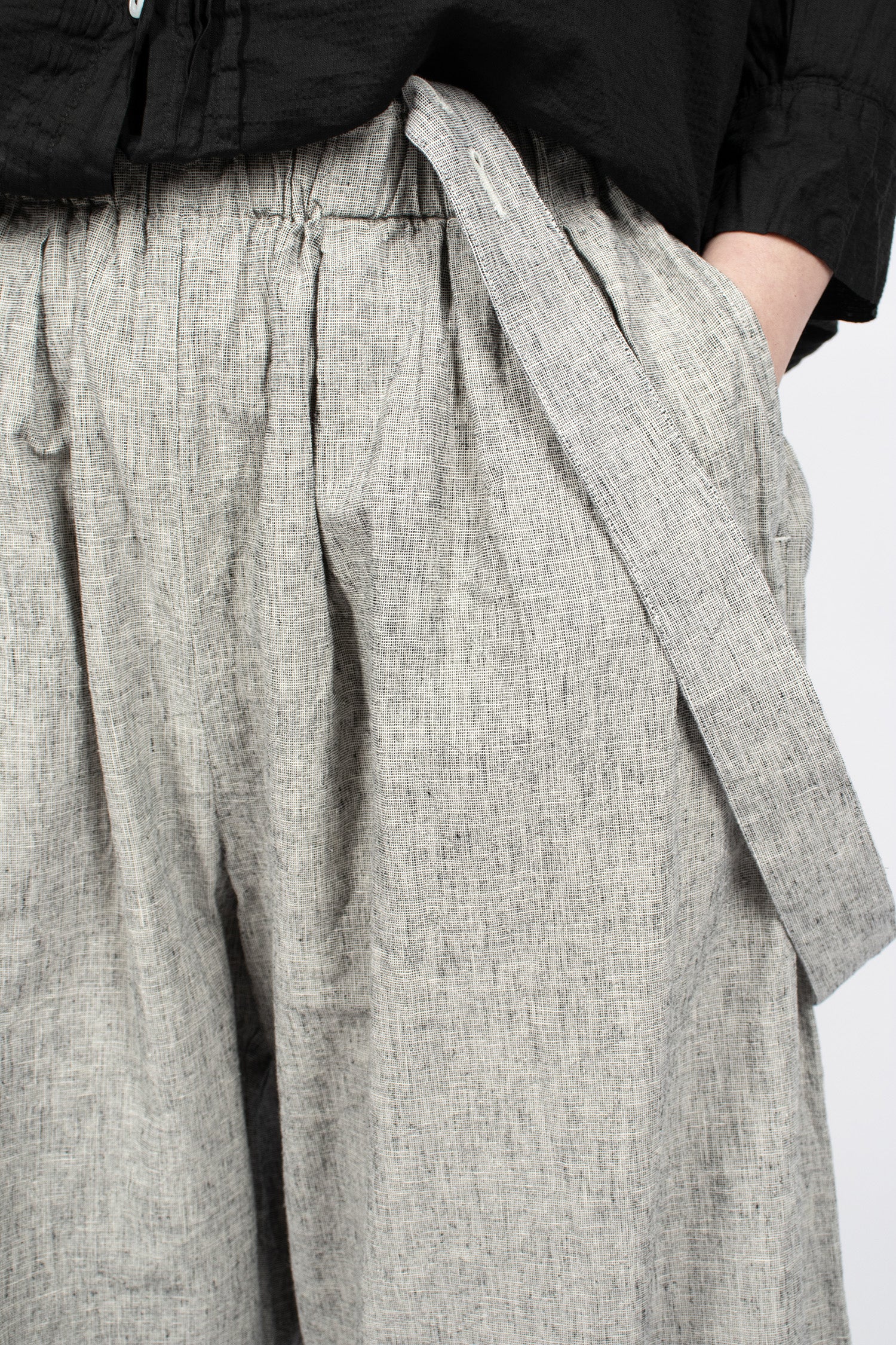 Balloon Pants Grey Melange