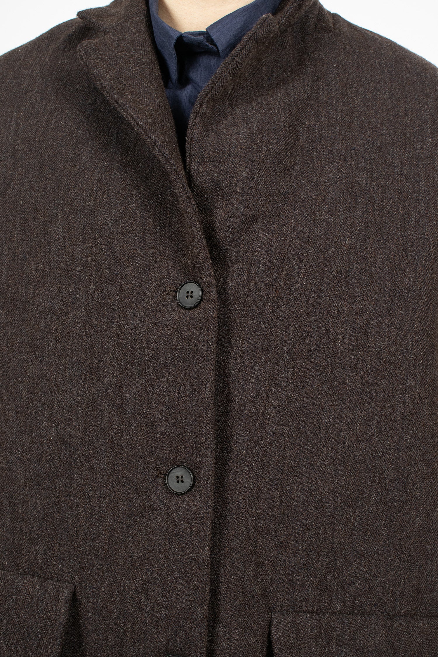 Bella Jacket Brown Navy
