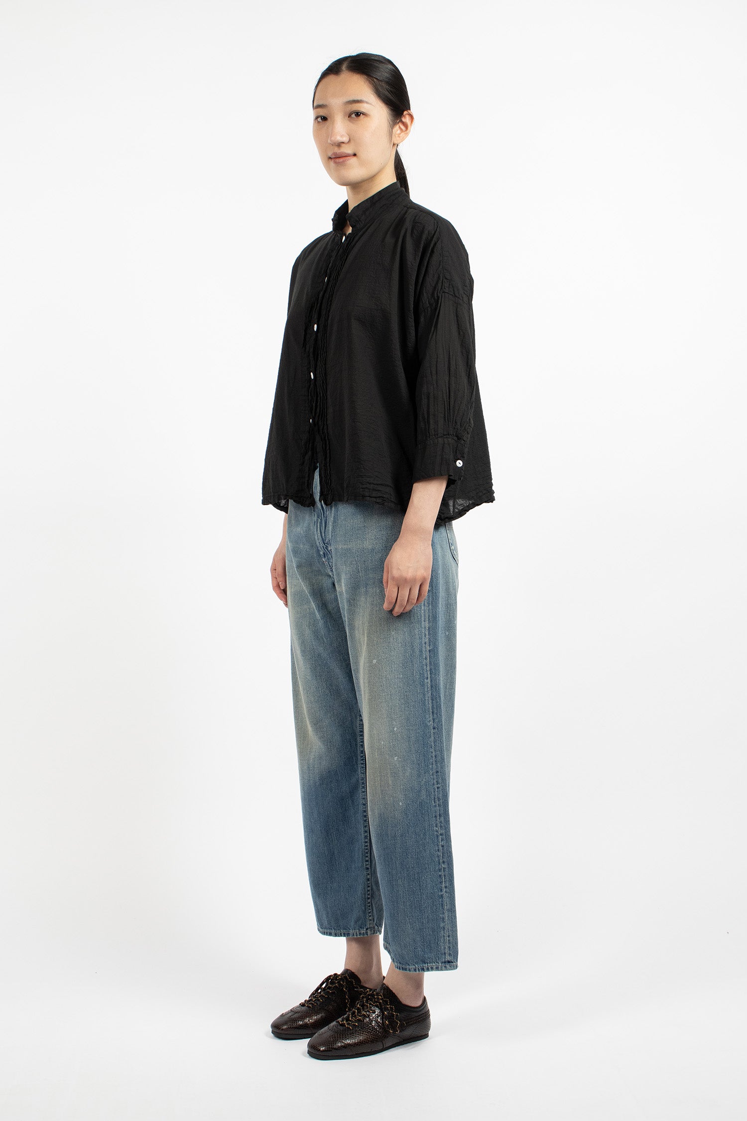 WP12 Selvedge Ranch Jean Work Light Blue