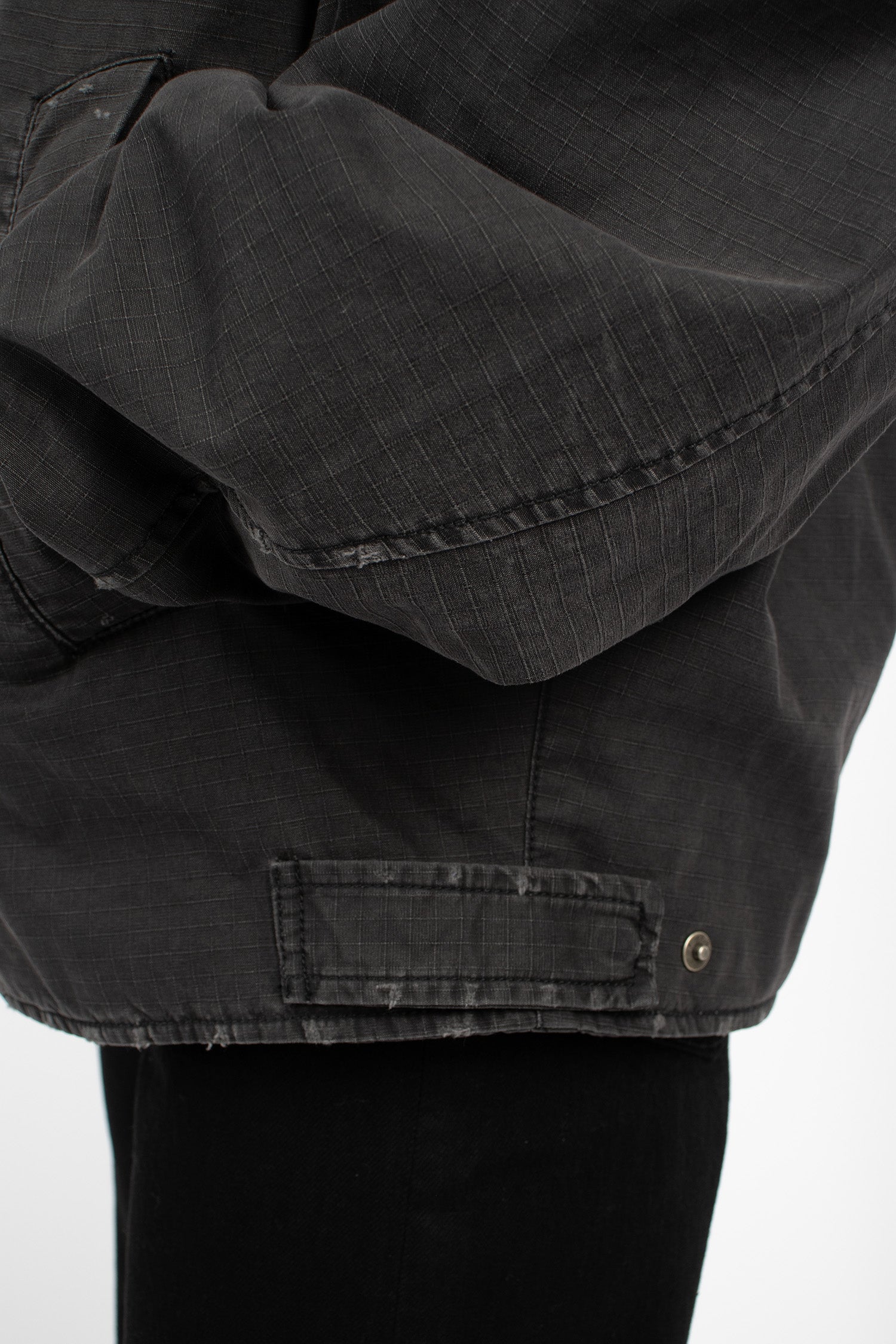 Coated Jacket Black