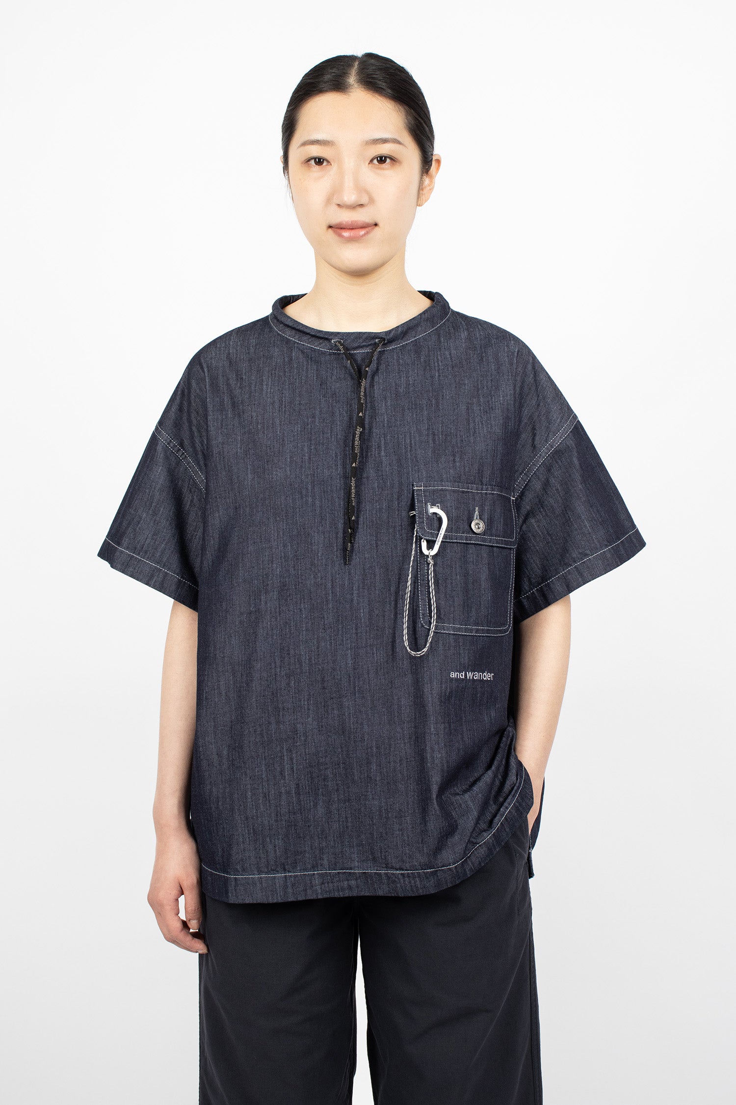 Dry Easy Denim T-Shirt Navy