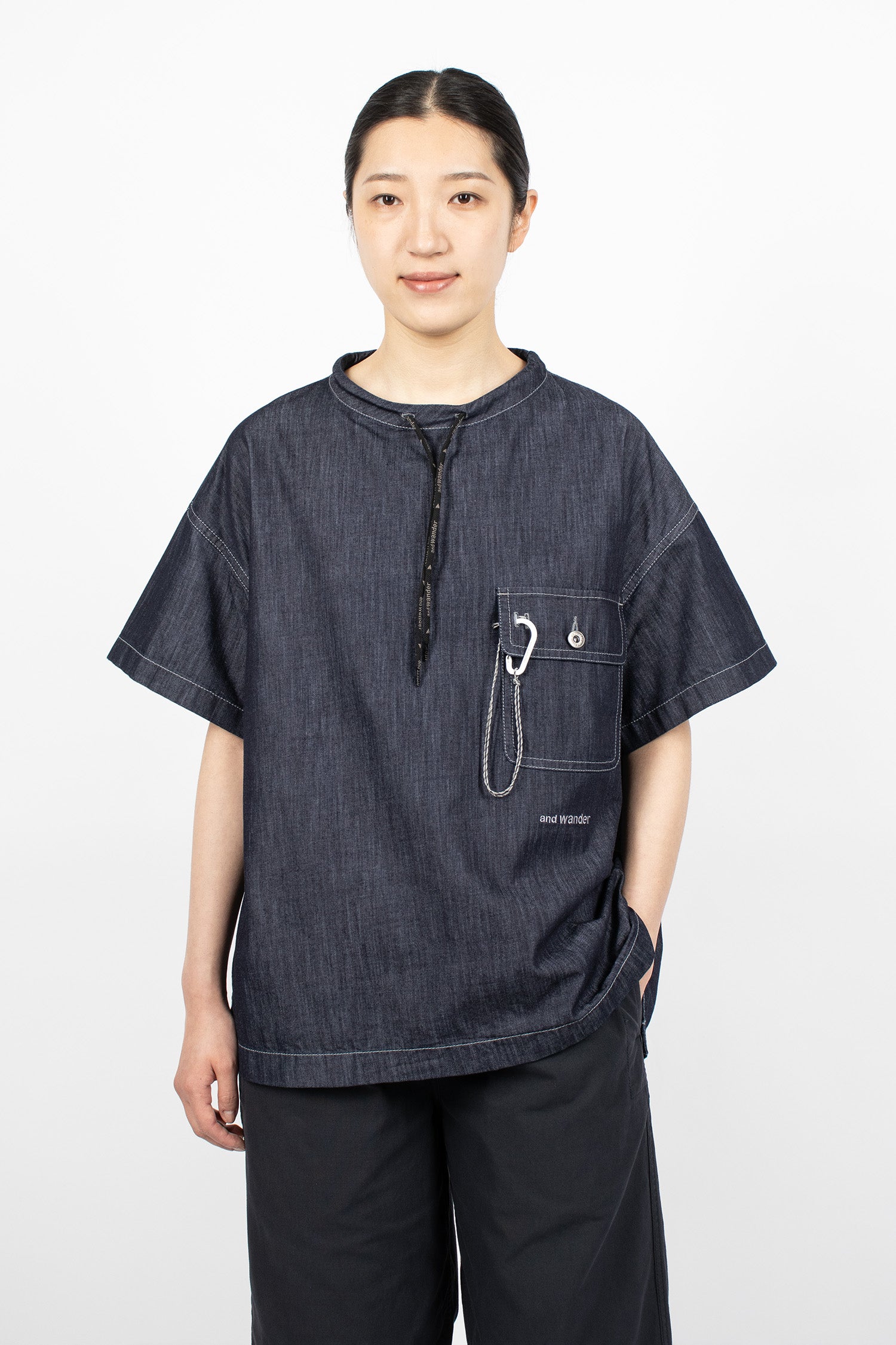 Dry Easy Denim T-Shirt Navy