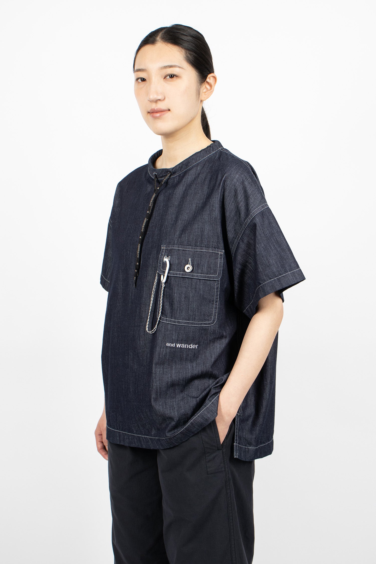 Dry Easy Denim T-Shirt Navy