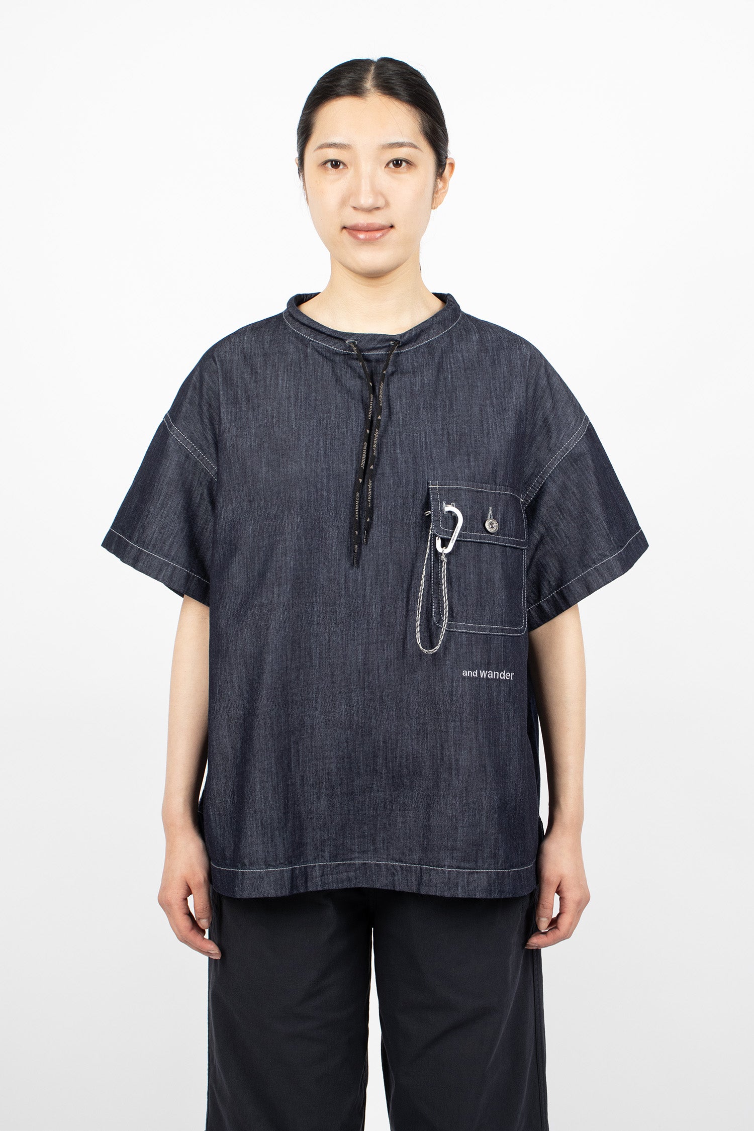 Dry Easy Denim T-Shirt Navy