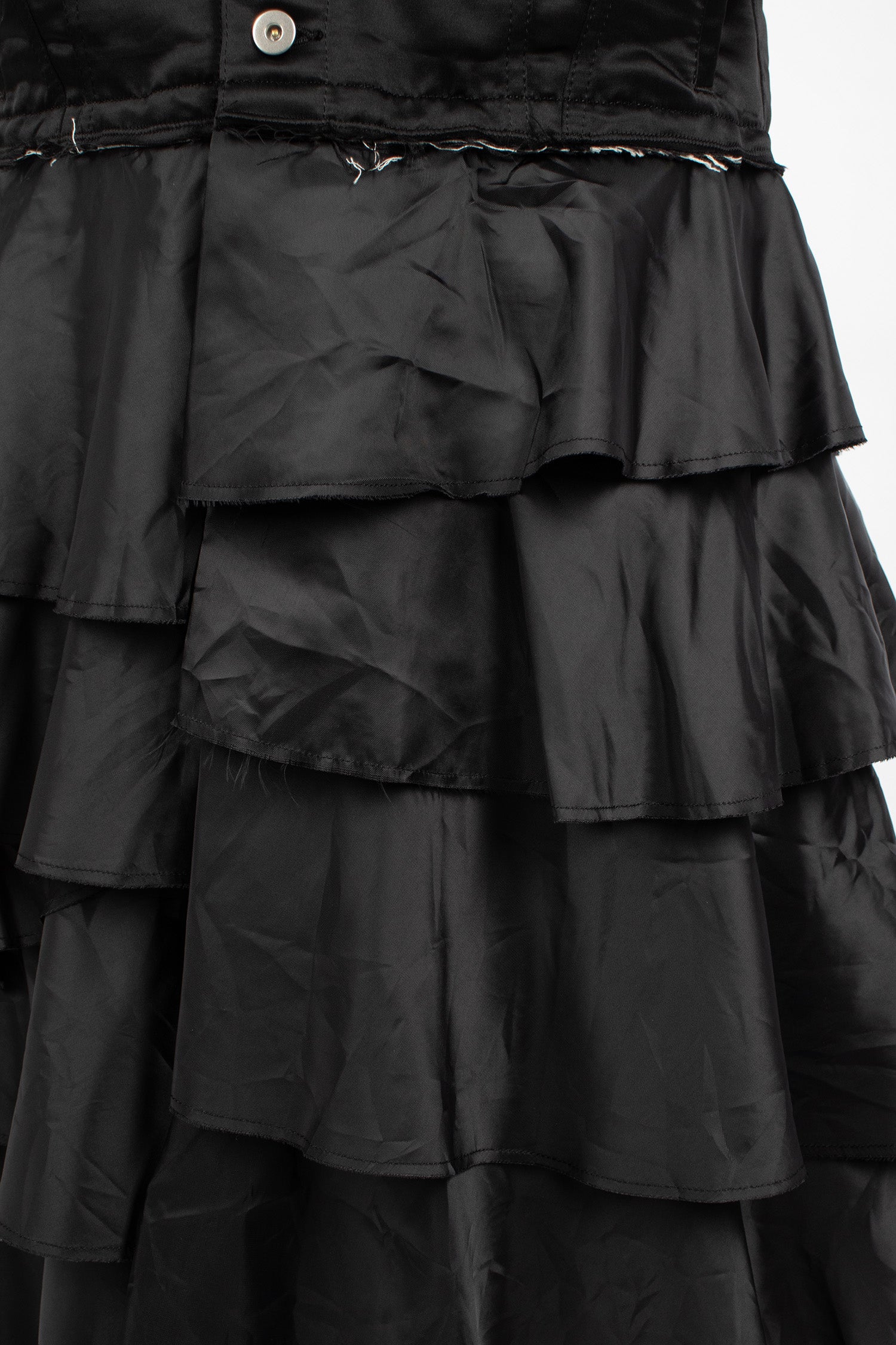 J-Skirt Sleeveless Dress Black