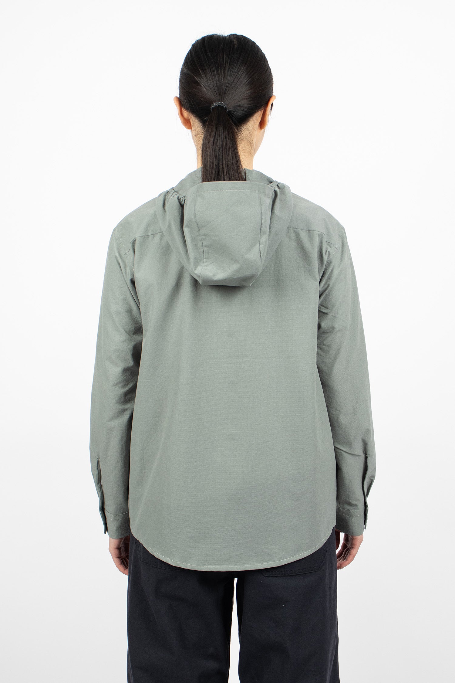 Dry Breathable Hoodie Blue Grey