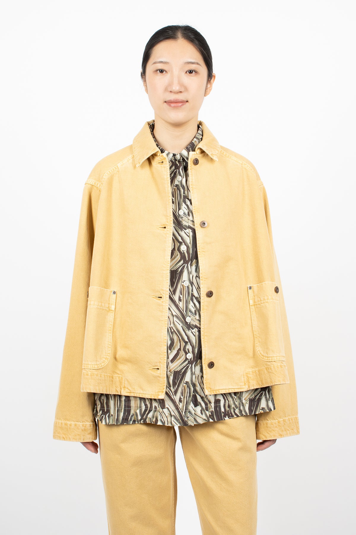 Drays Travail Denim Jacket Dune