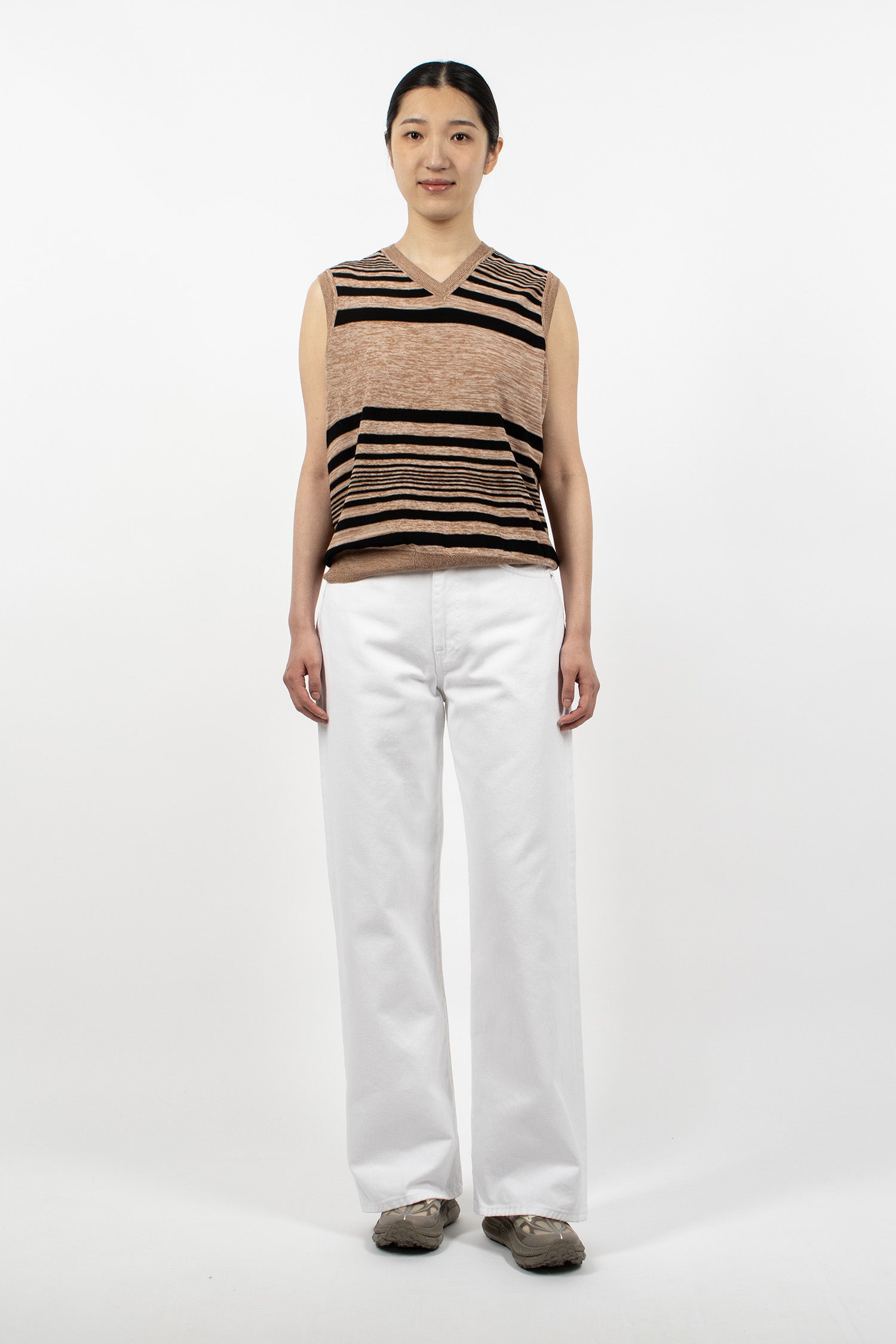 Twisted Vest Jet Stripe