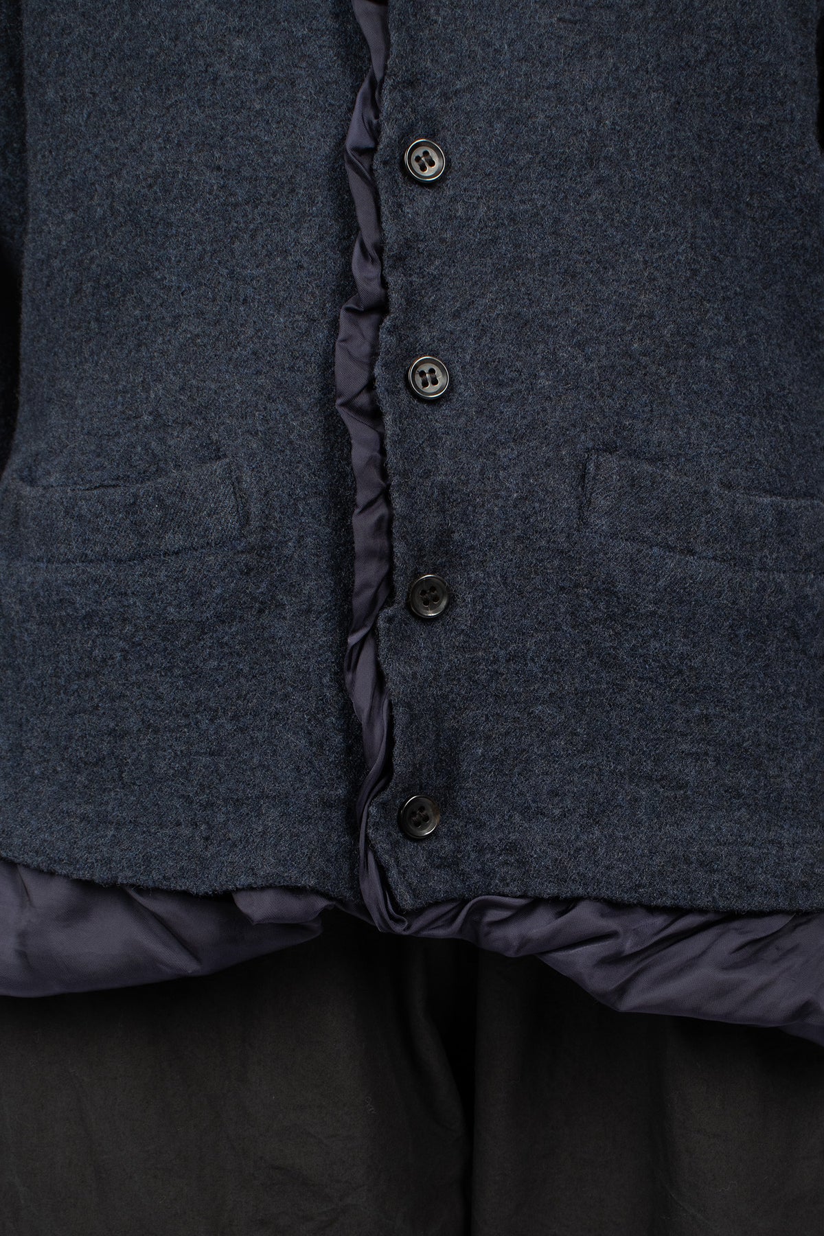 Wool Jacket Navy