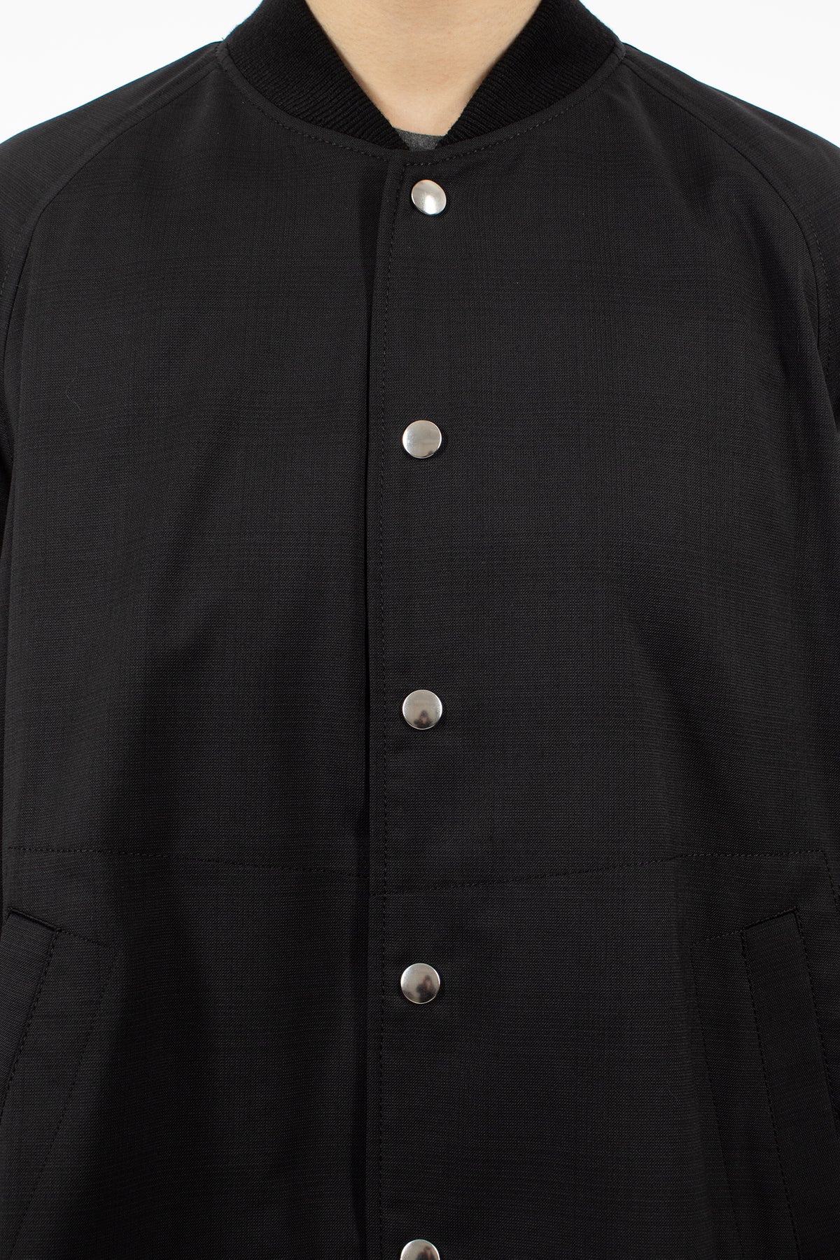 A-Line Bomber Jacket Black