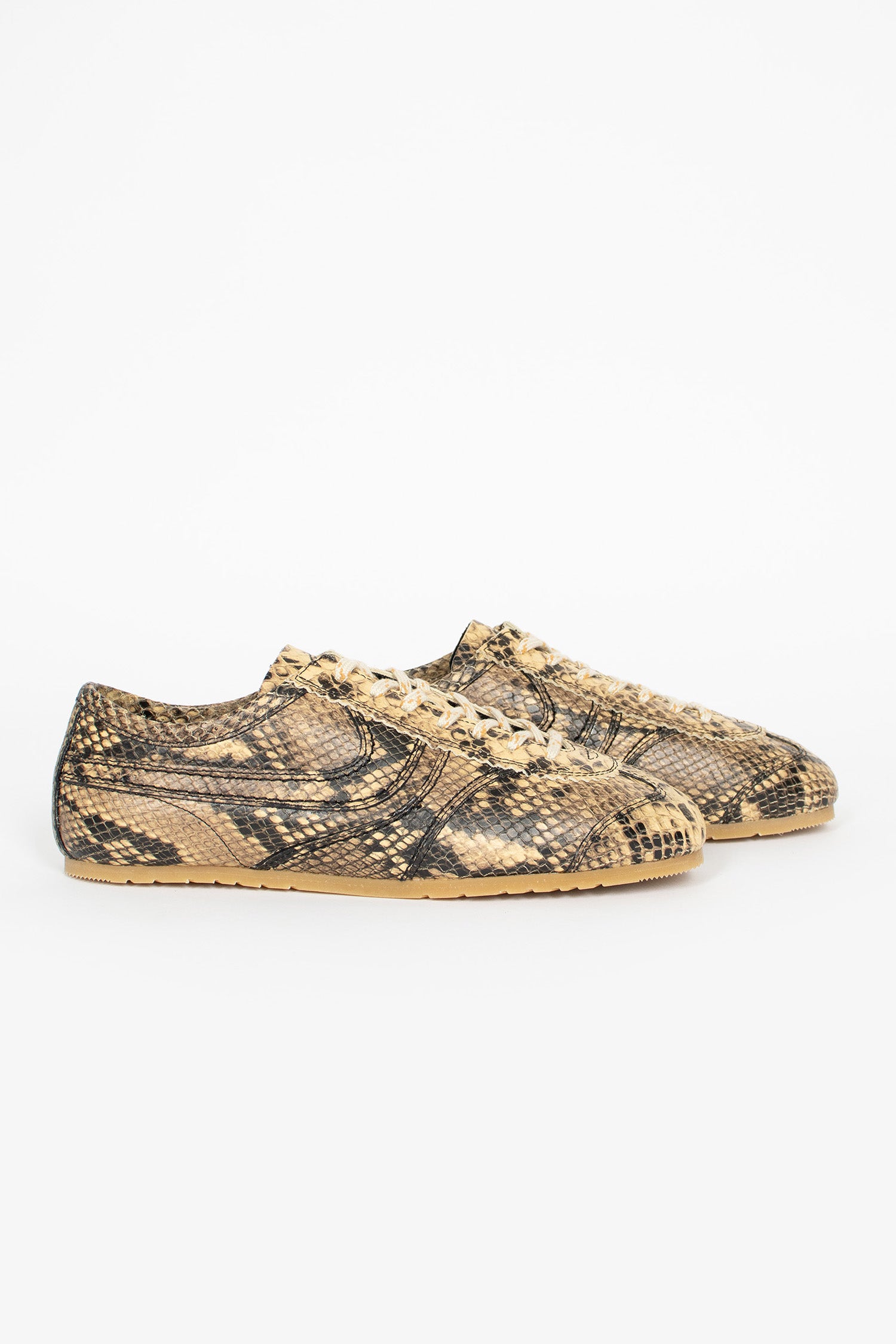 Marathon Leather Sneaker Beige