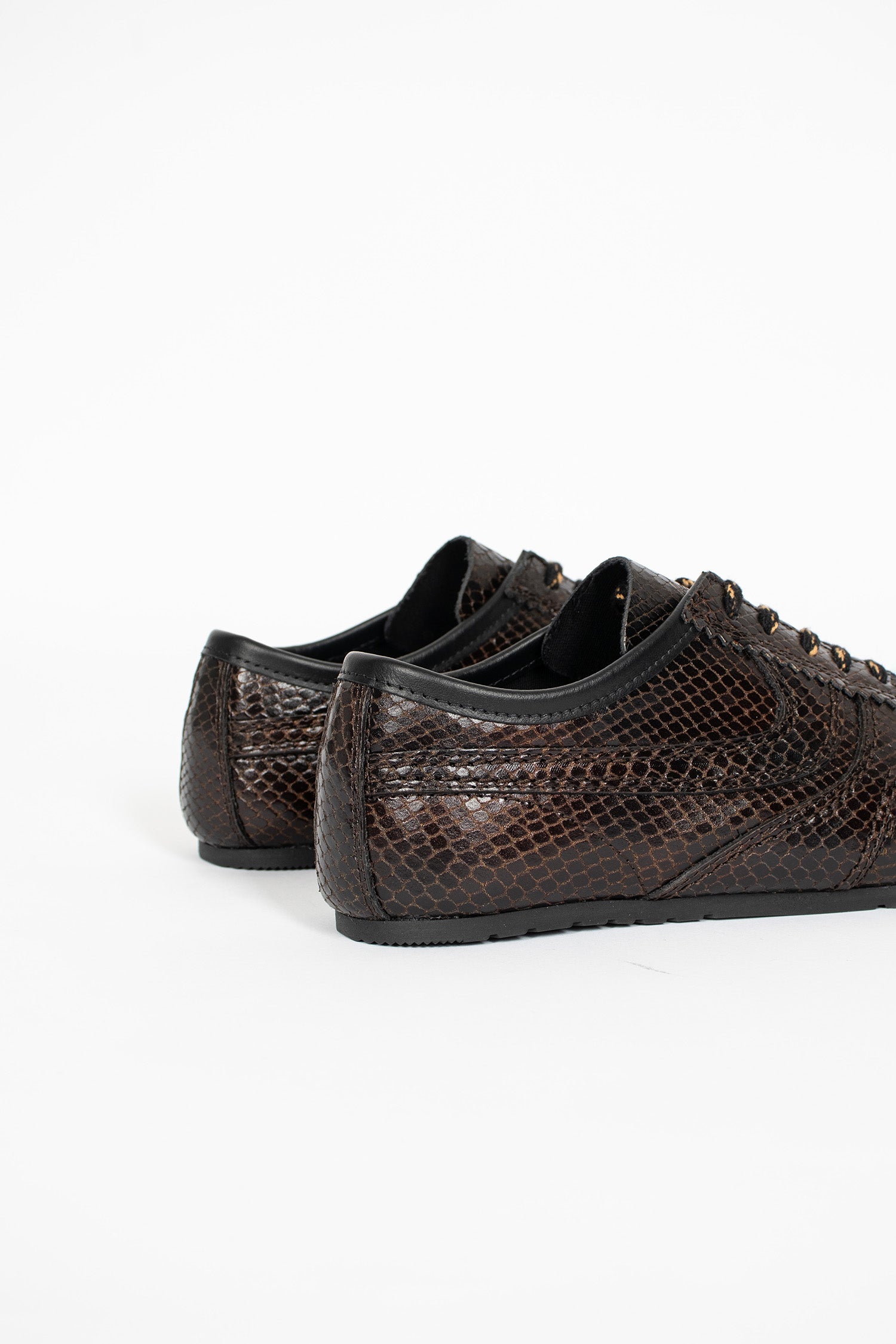 Marathon Leather Sneaker Dark Brown