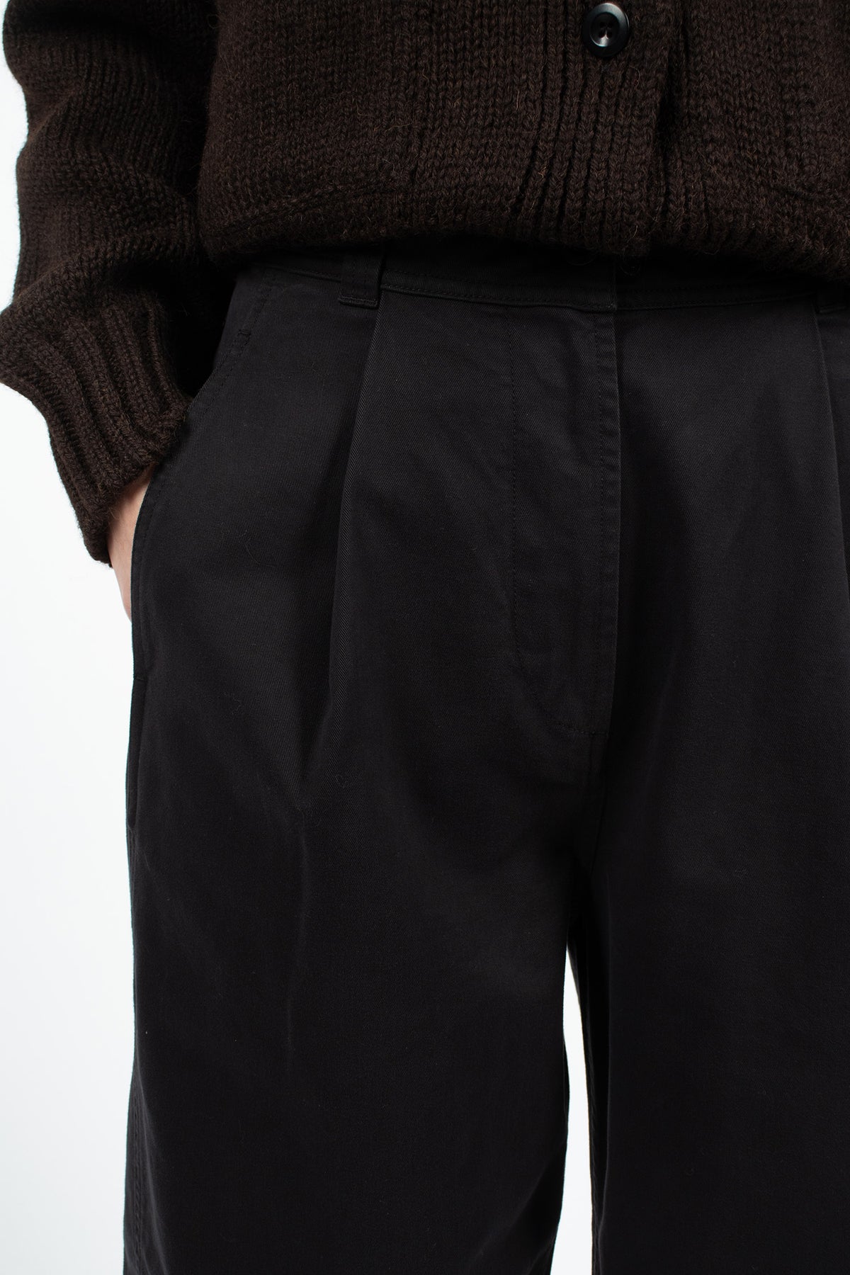 Parachute Trousers Black