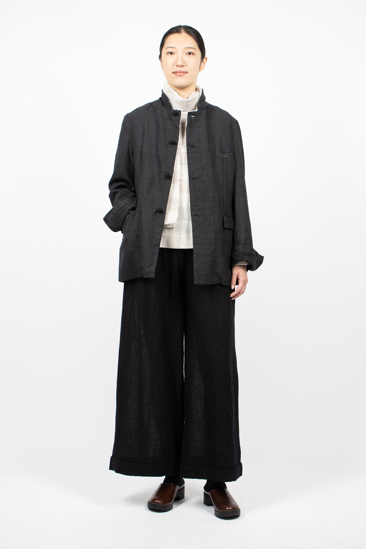 G Reversible Jacket Anthracite Black